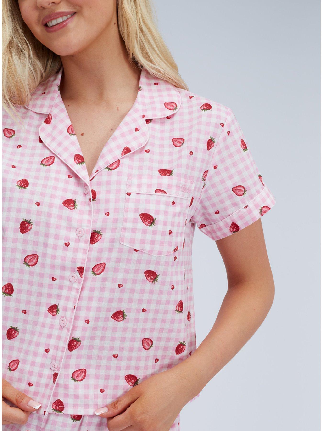 boux-avenue-strawberry-cotton-pyjama-set-pinkdetail