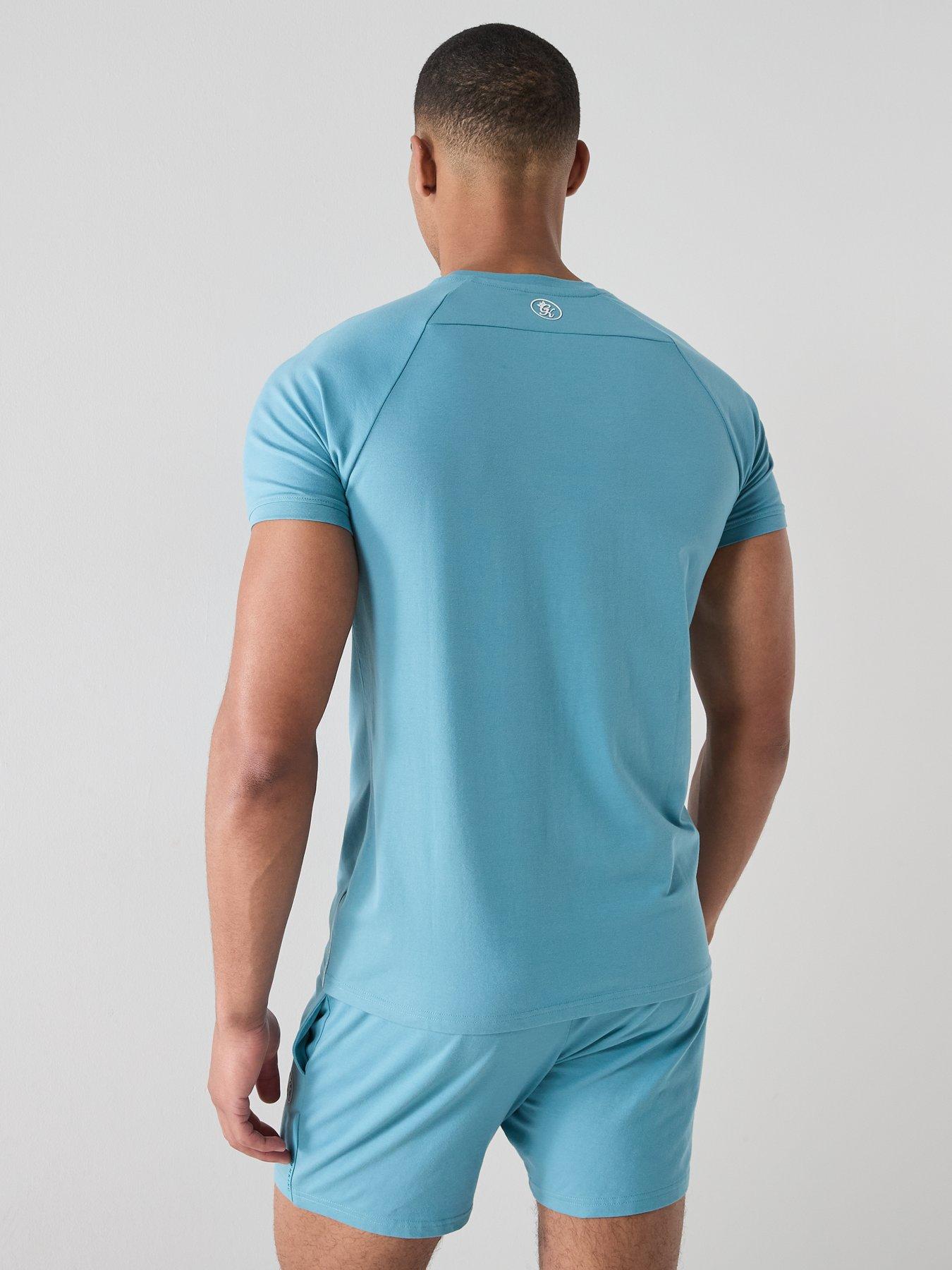 gym-king-mens-pro-t-shirt-bluestillFront
