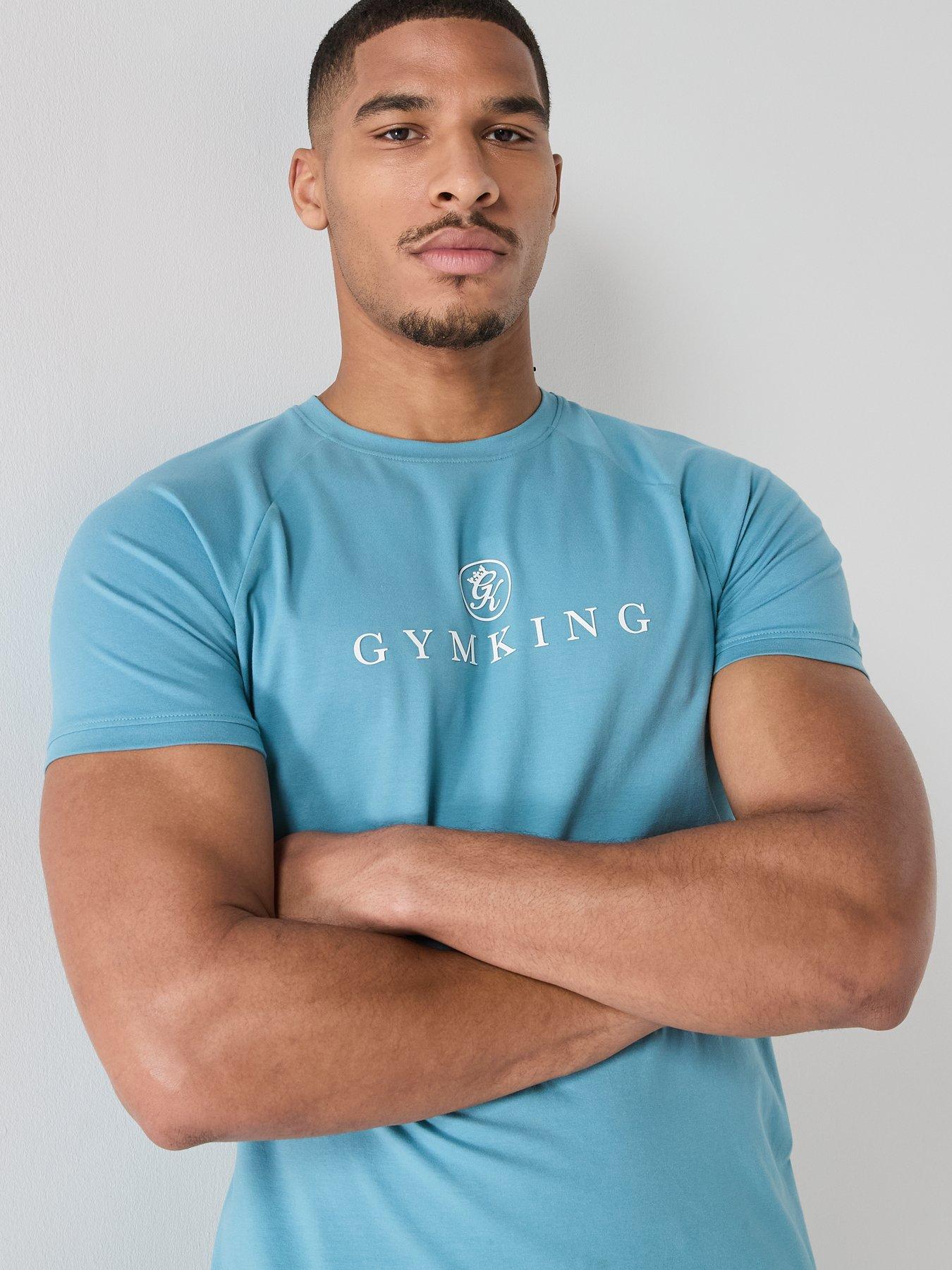 gym-king-mens-pro-t-shirt-bluedetail