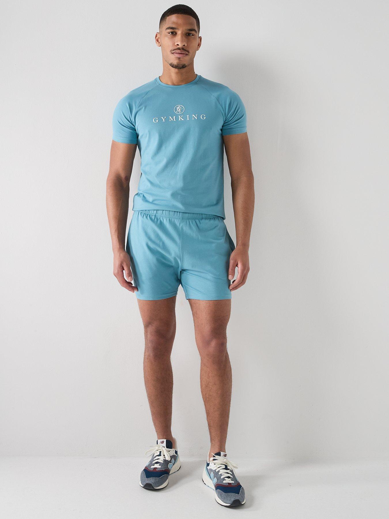 Image 3 of 4 of Gym King Mens Pro Jersey 6" Short - Blue
