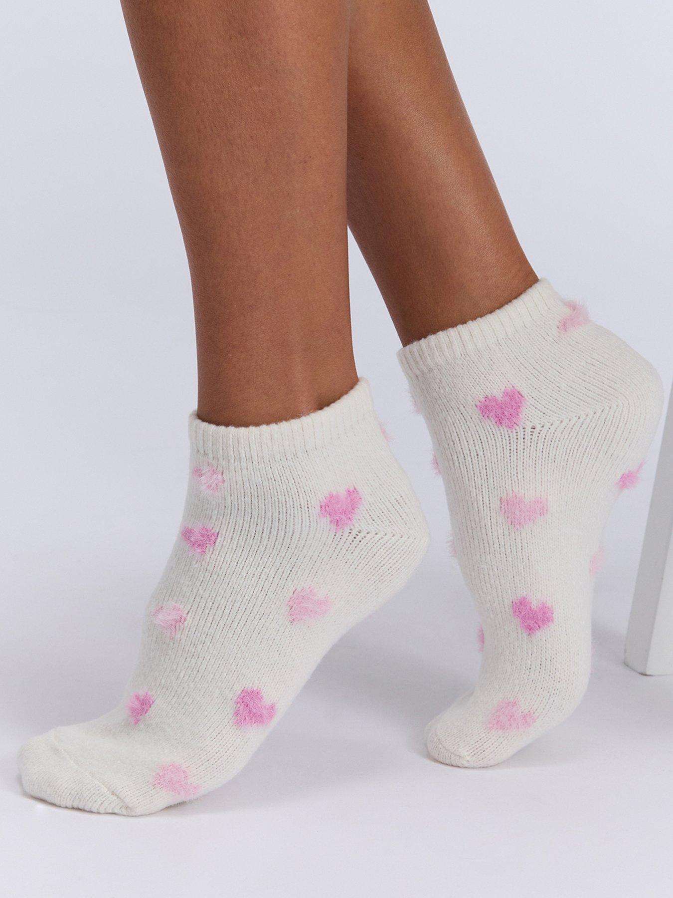 boux-avenue-hearts-amp-stripes-2-pack-trainer-socks-blue-mixback