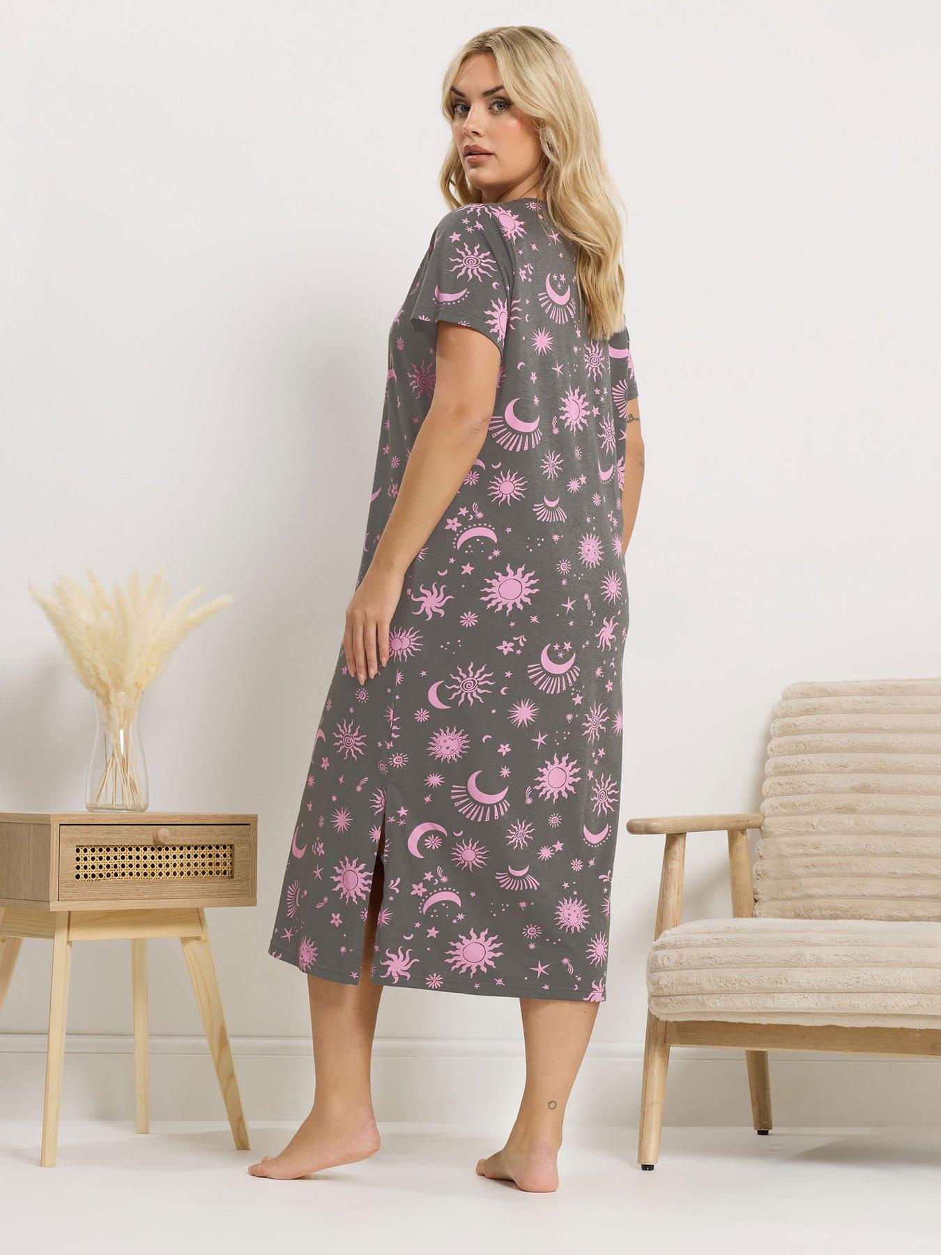 yours-curve-solestial-midaxi-nightdressstillFront