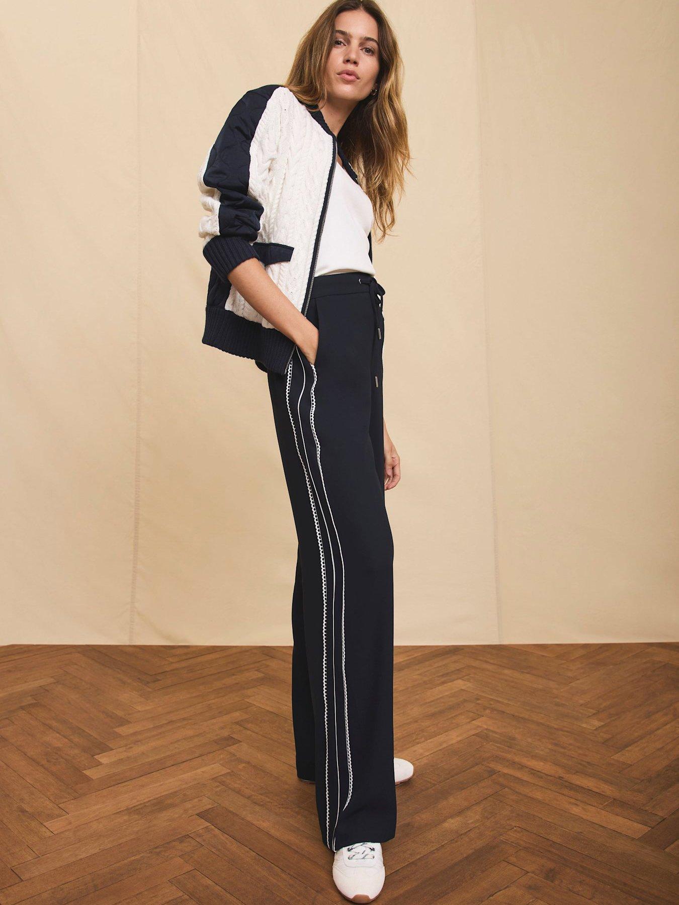 mint-velvet-navy-scallop-stripe-trousers-blueoutfit