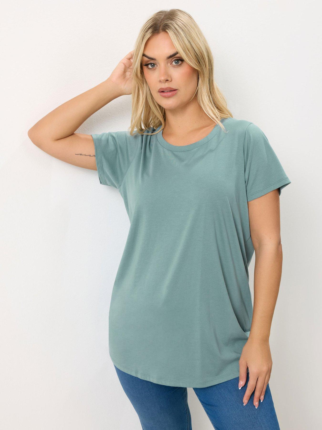 yours-curve-5-pack-short-sleeve-core-t-shirtsoutfit
