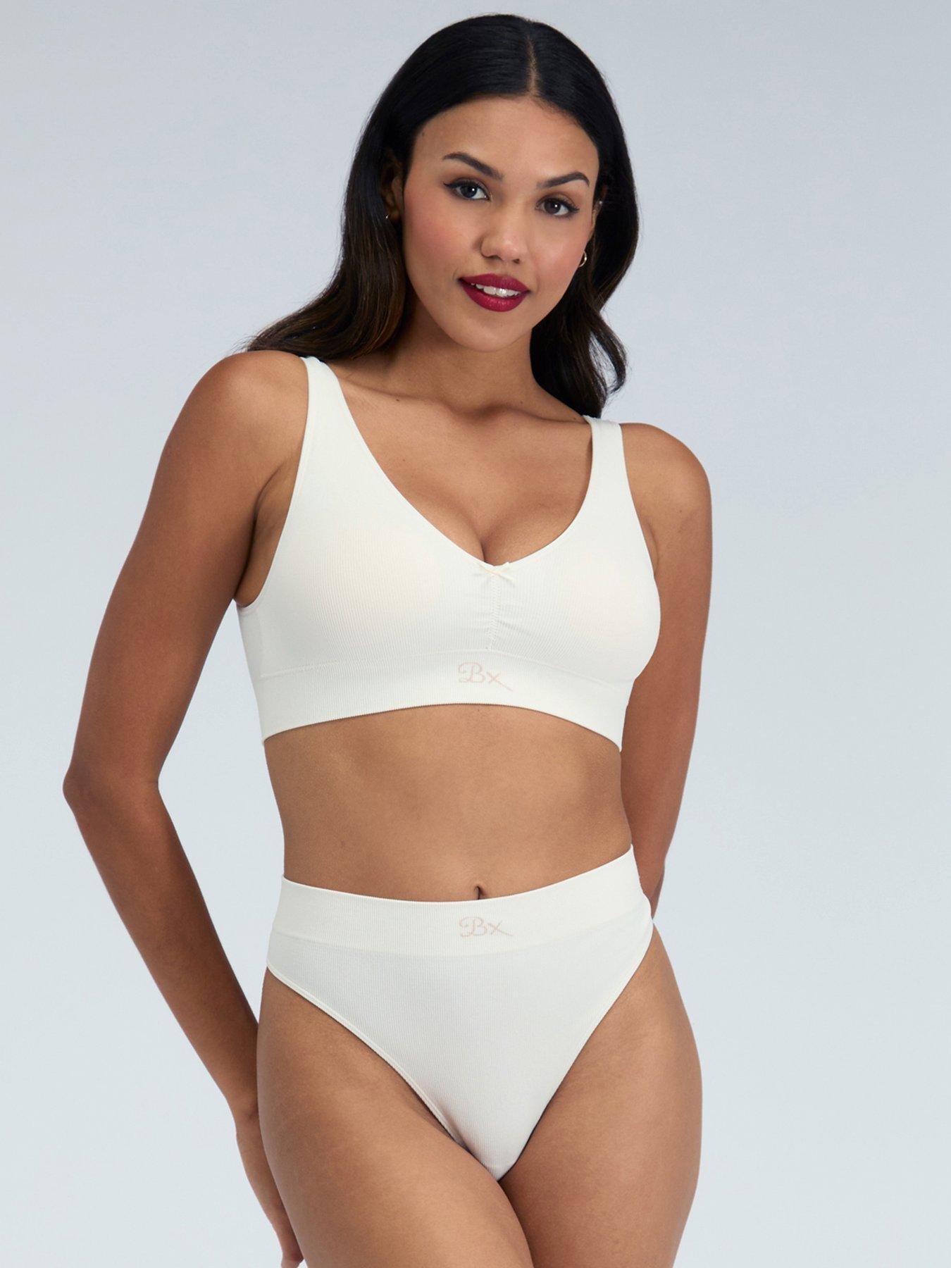 boux-avenue-rib-seamless-thong-creamback