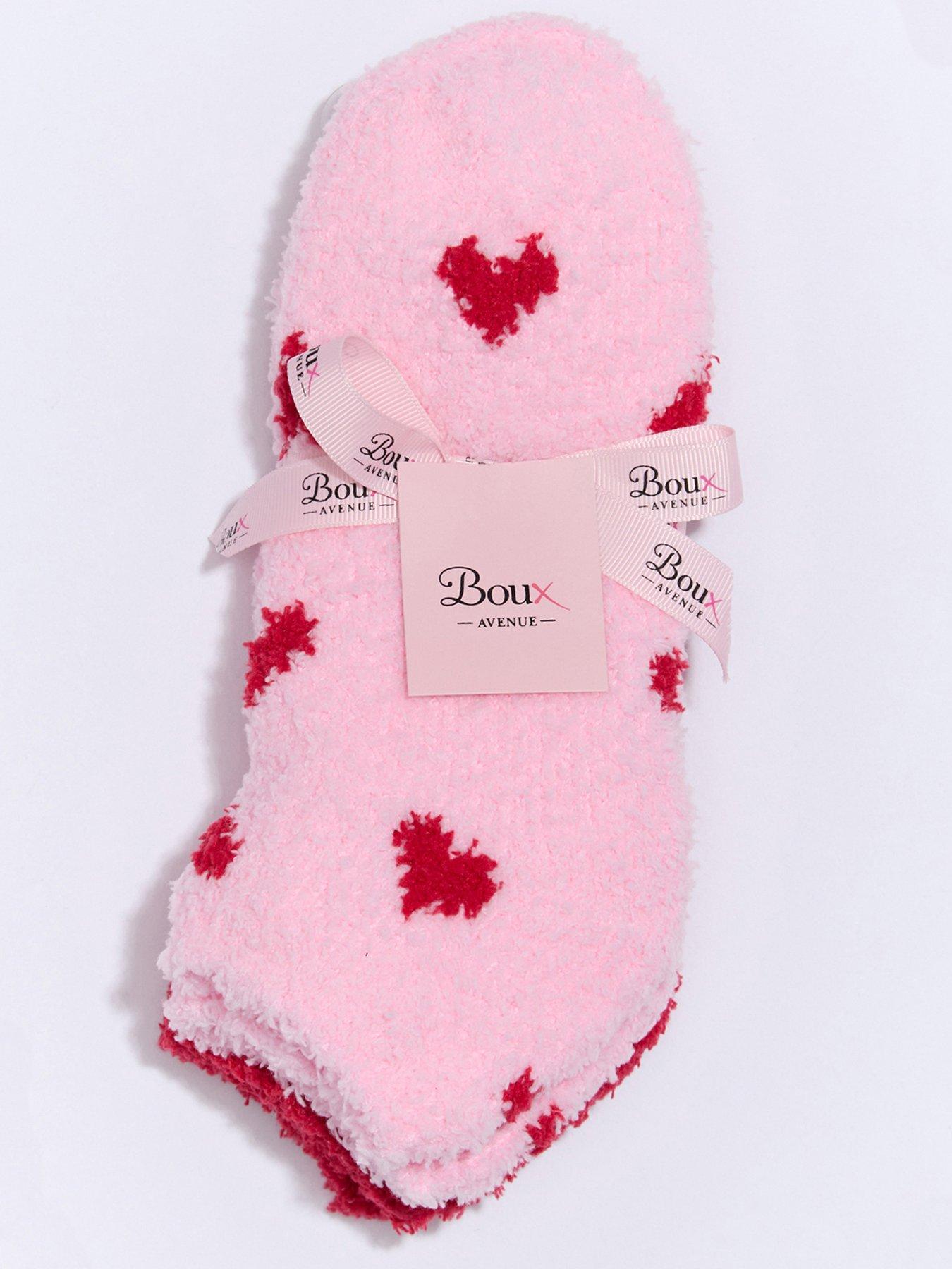 boux-avenue-heart-2-pack-trainer-socks-redoutfit