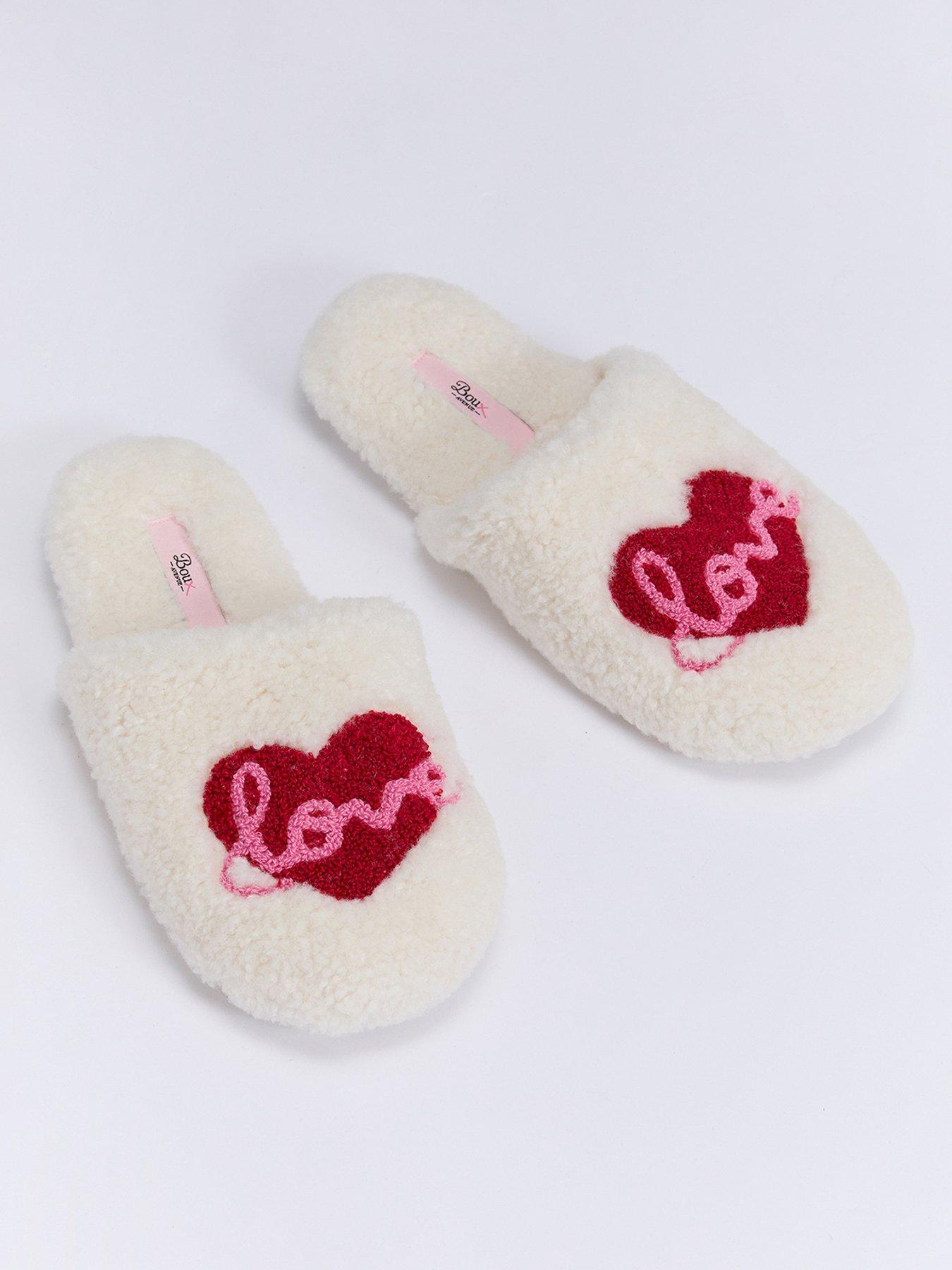 boux-avenue-love-borg-mule-slippers-ivory-mix-whitestillFront