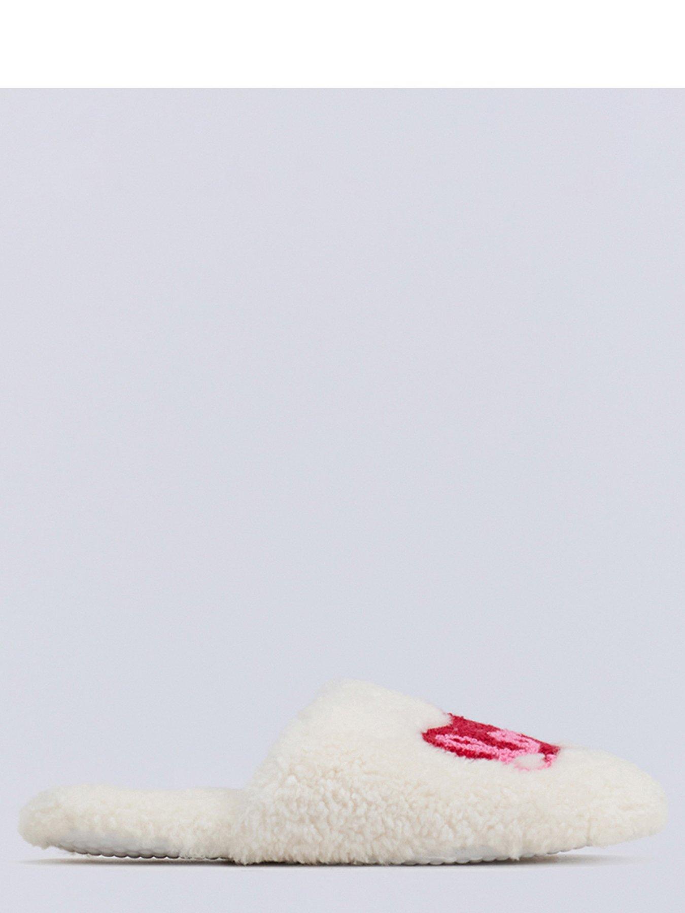 boux-avenue-love-borg-mule-slippers-ivory-mix-whiteoutfit