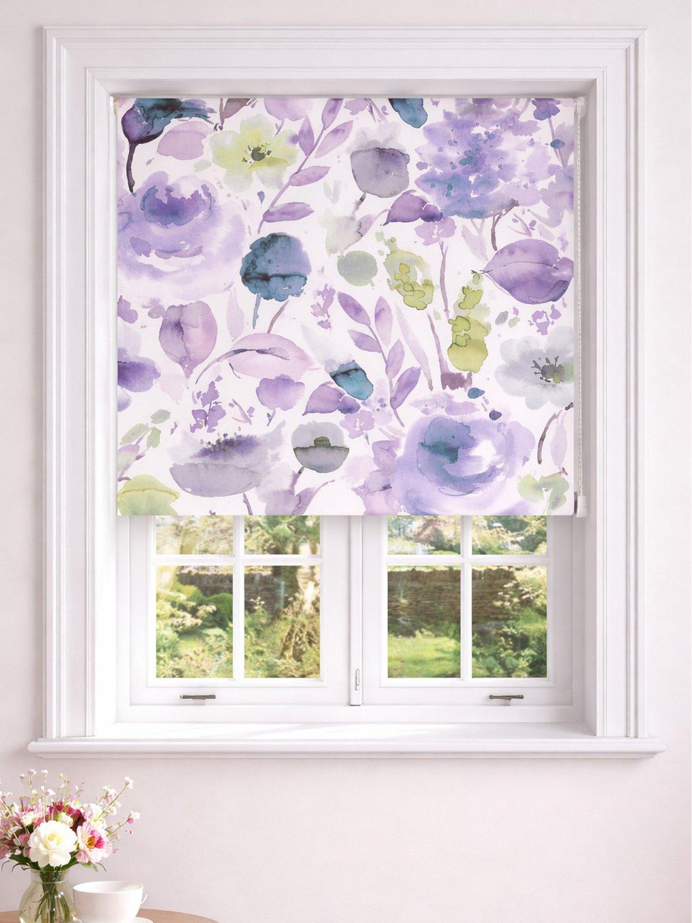 the-very-collection-painted-floral-roller-blind-150x160-winterdetail