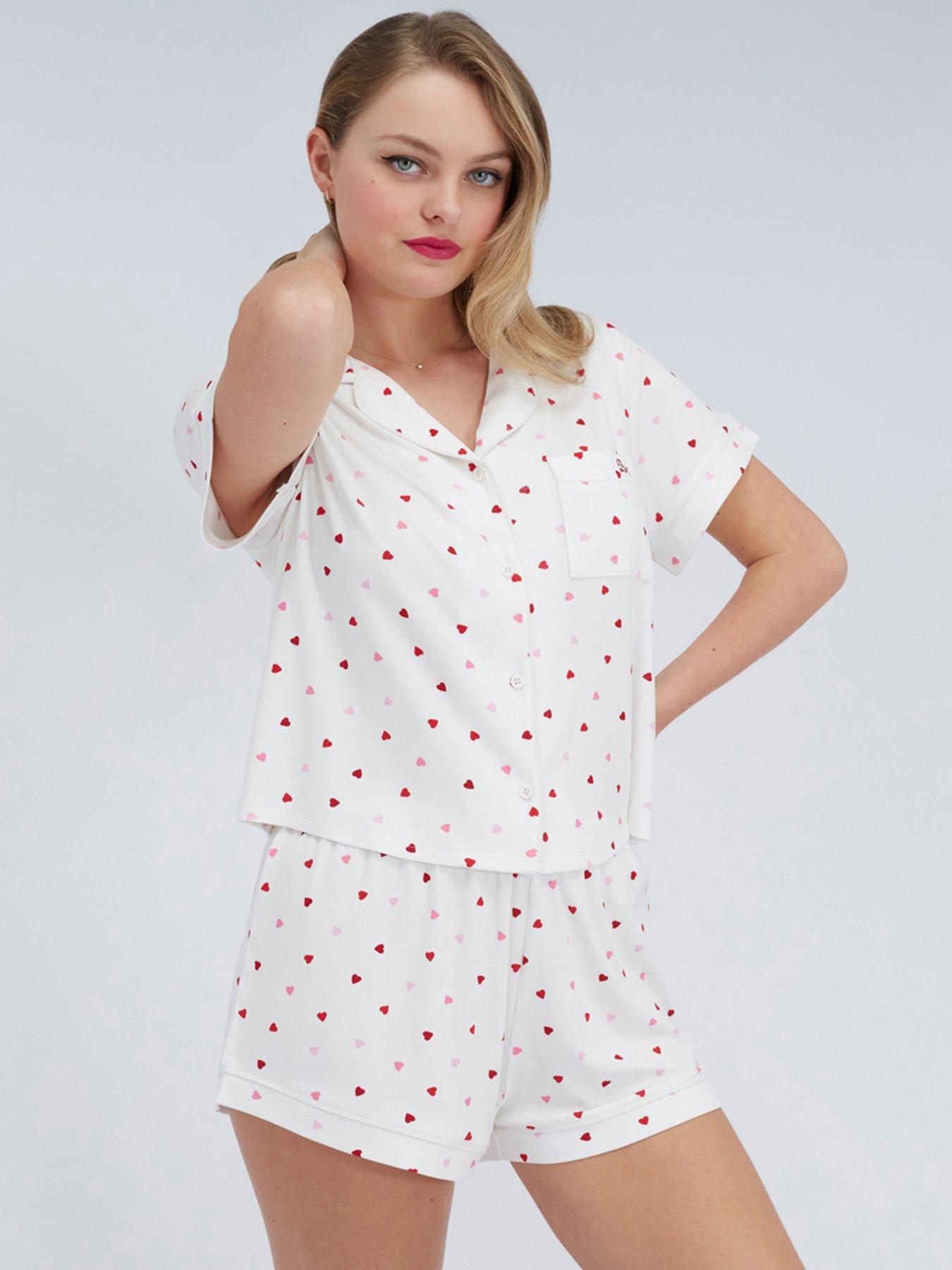 boux-avenue-heart-rib-modal-short-pj-set-ivory-mixback