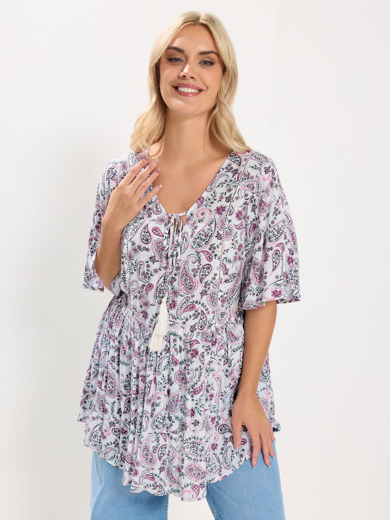 yours-curve-short-angel-sleeve-gypsy-top