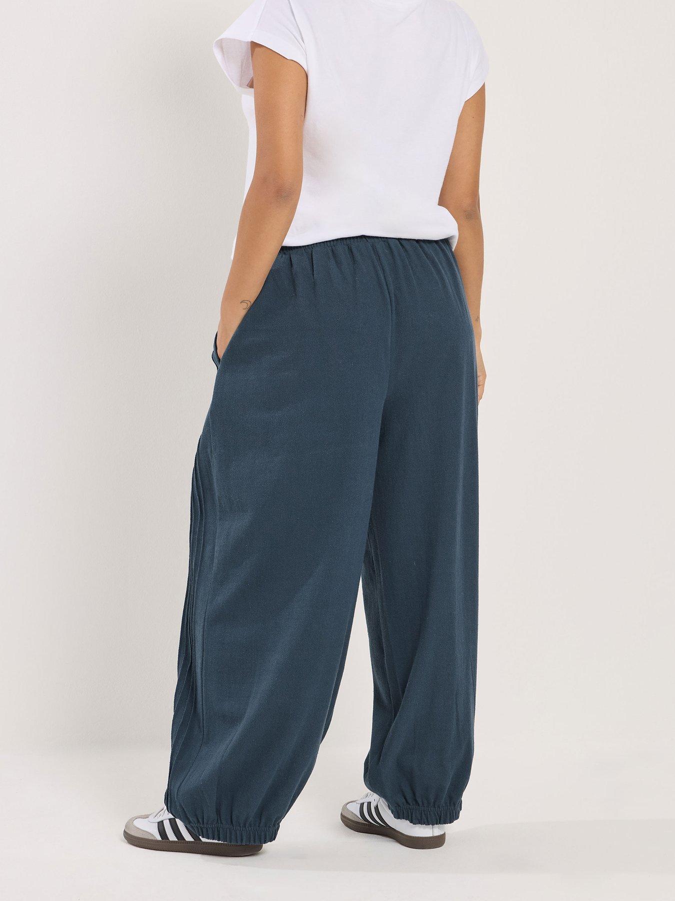 pixiegirl-petite-herringbone-balloon-joggerstillFront