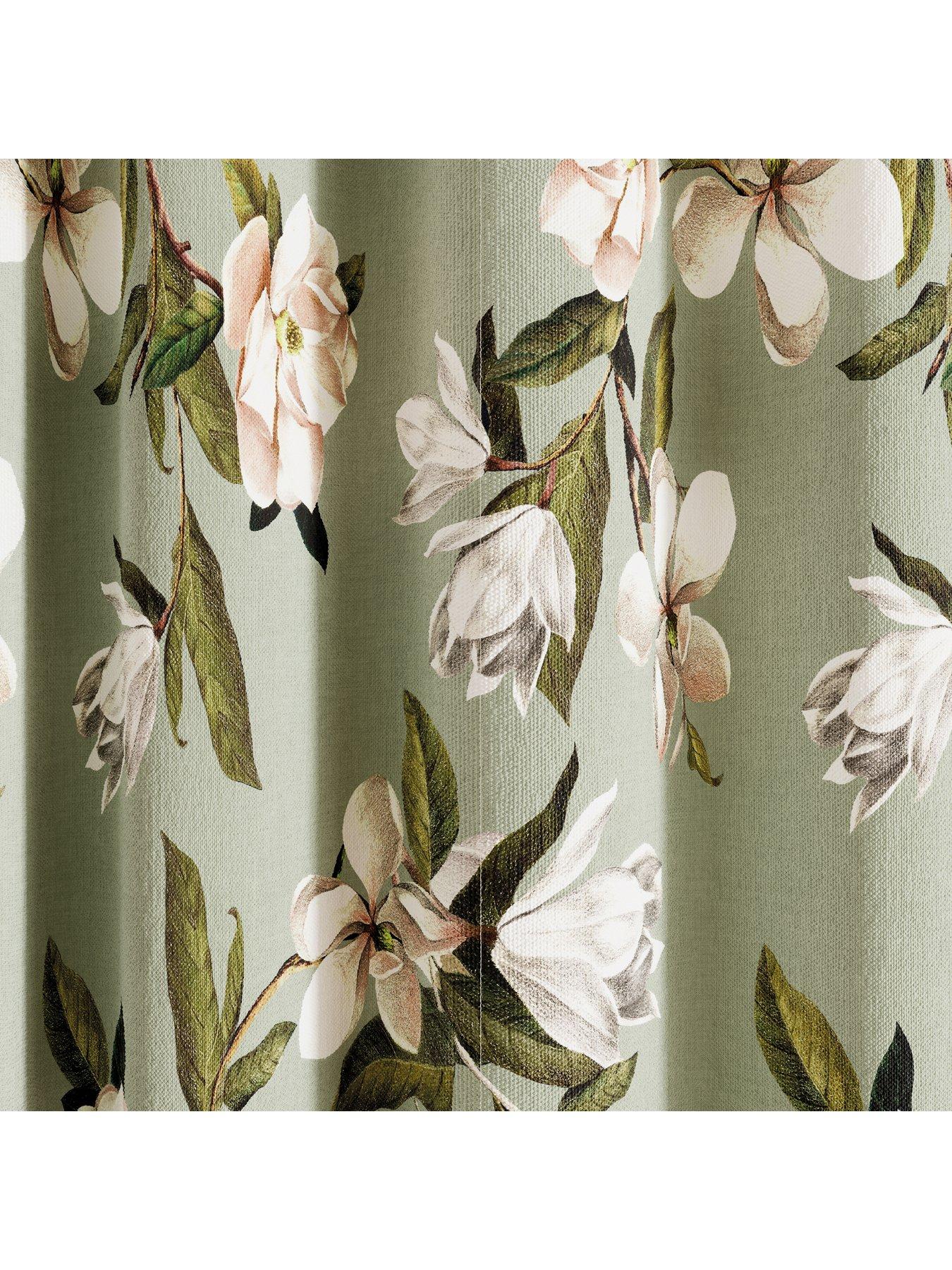 Image 3 of 4 of Ted Baker Opal Floral Lined Curtains
