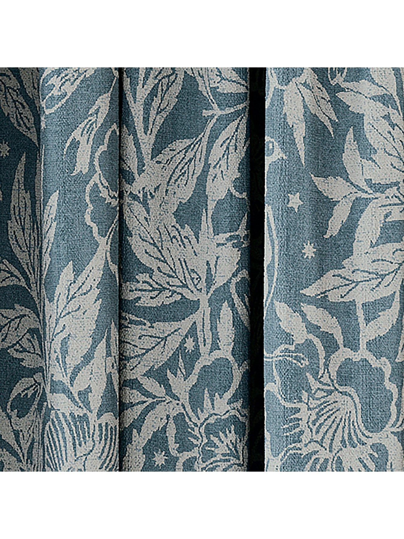 Image 3 of 7 of Joules Twilight Ditsy Lined Curtains