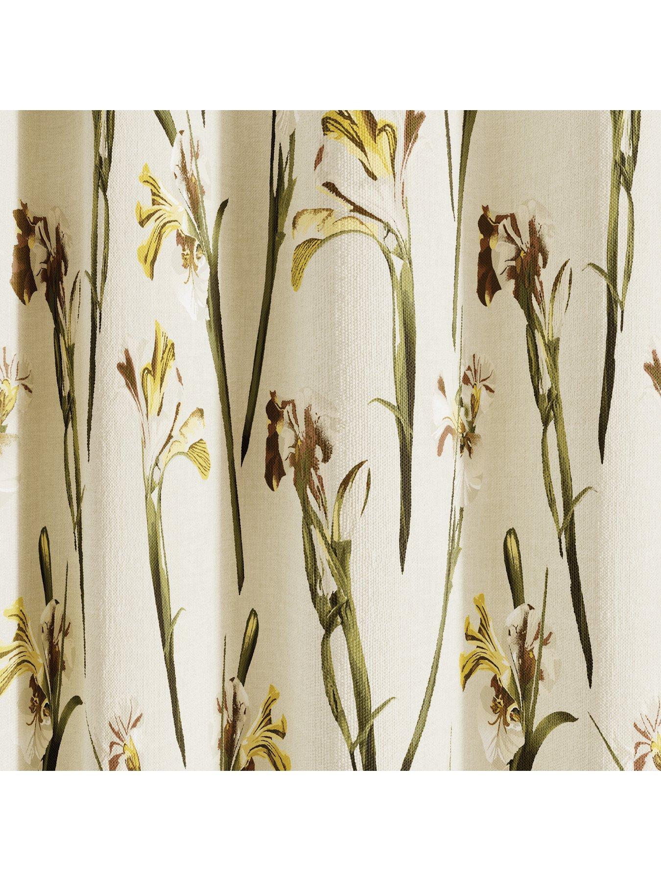 Image 3 of 4 of Ted Baker Wild Iris Lined Blackout Curtains