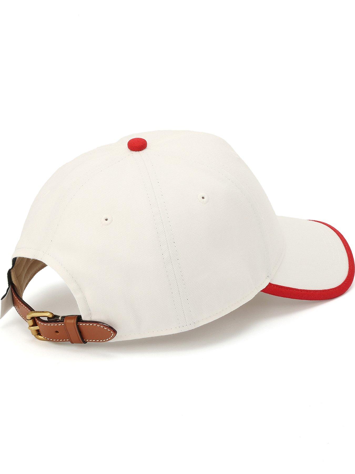 Image 3 of 3 of COACH Horse &amp; Carriage Baseball Hat - Cream