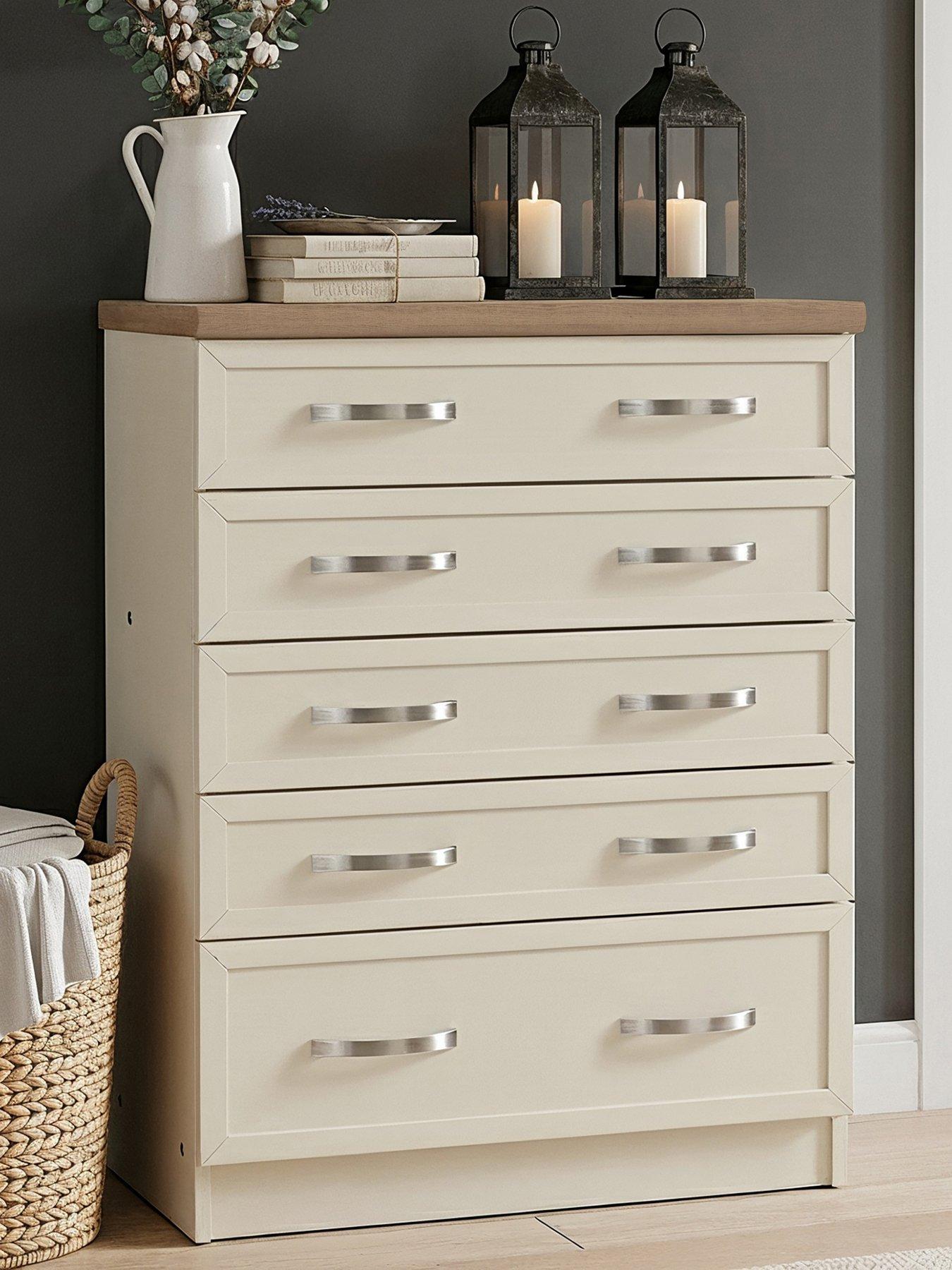 Image 4 of 7 of The Very Collection Camberley 5 Graduated Drawer Chest