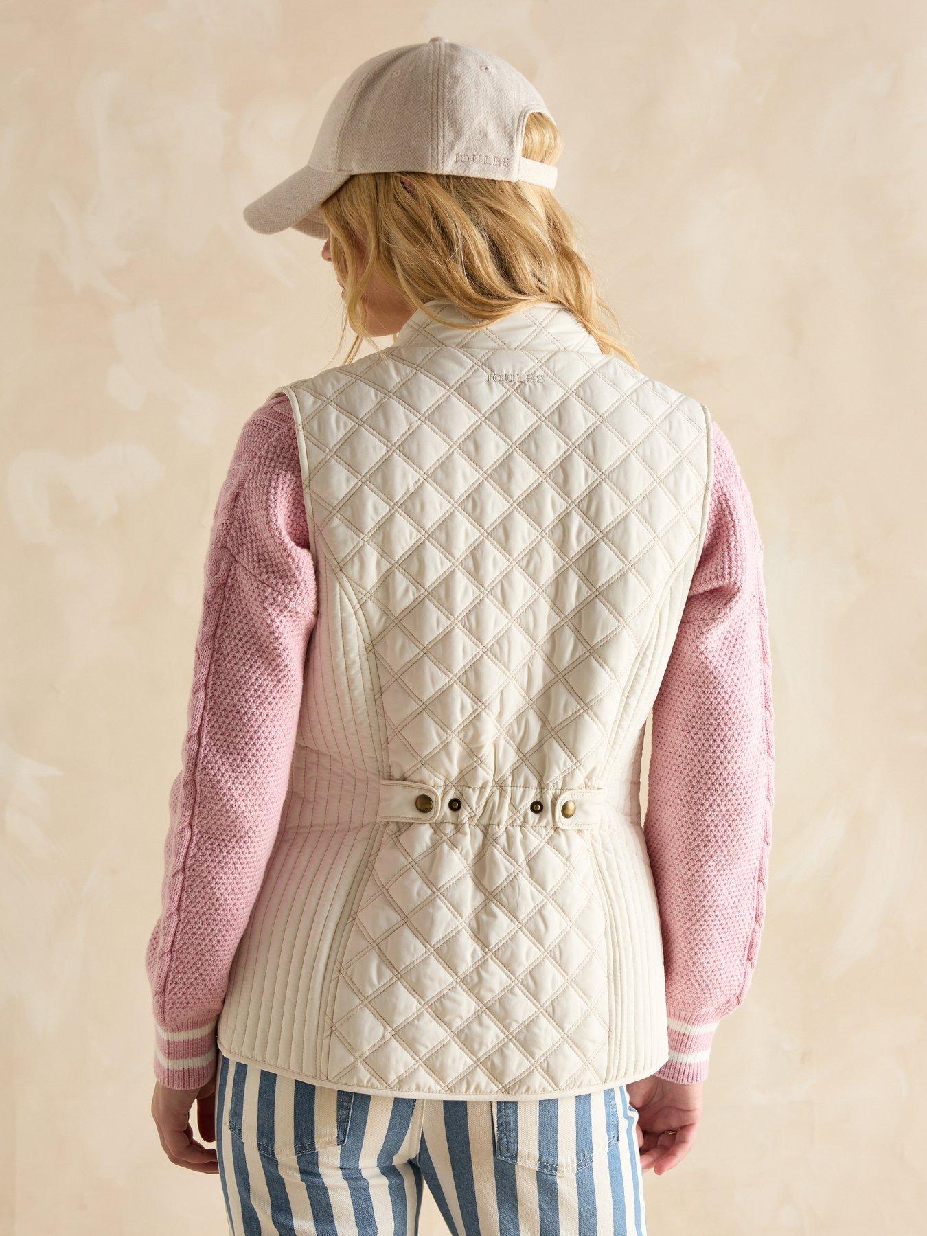 joules-minx-showerproof-diamond-quilted-gilet-creamstillFront