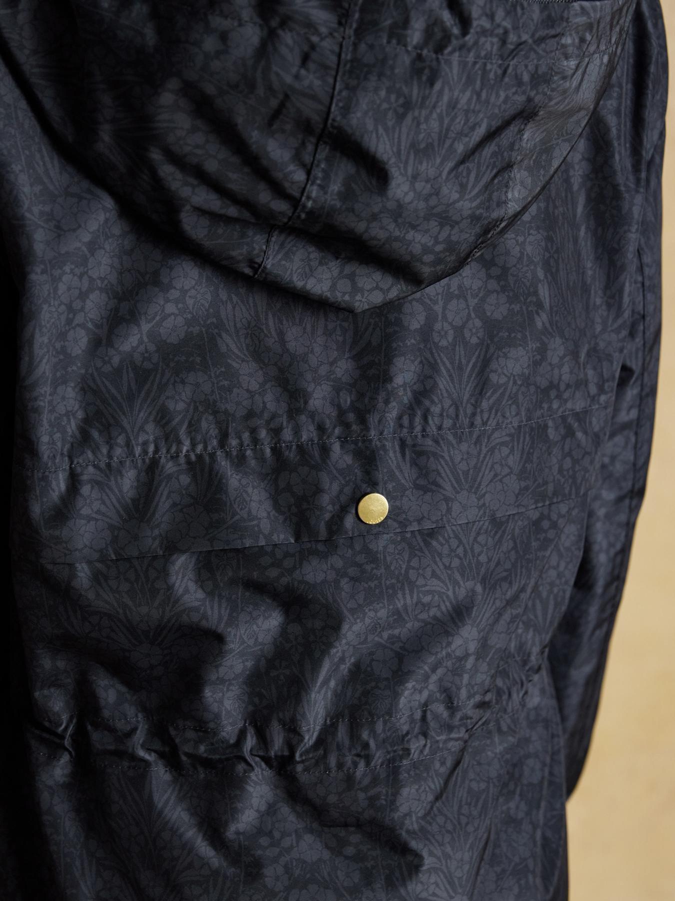 Image 6 of 7 of Joules Holkham Waterproof Packable Raincoat With Hood &nbsp;- Blue