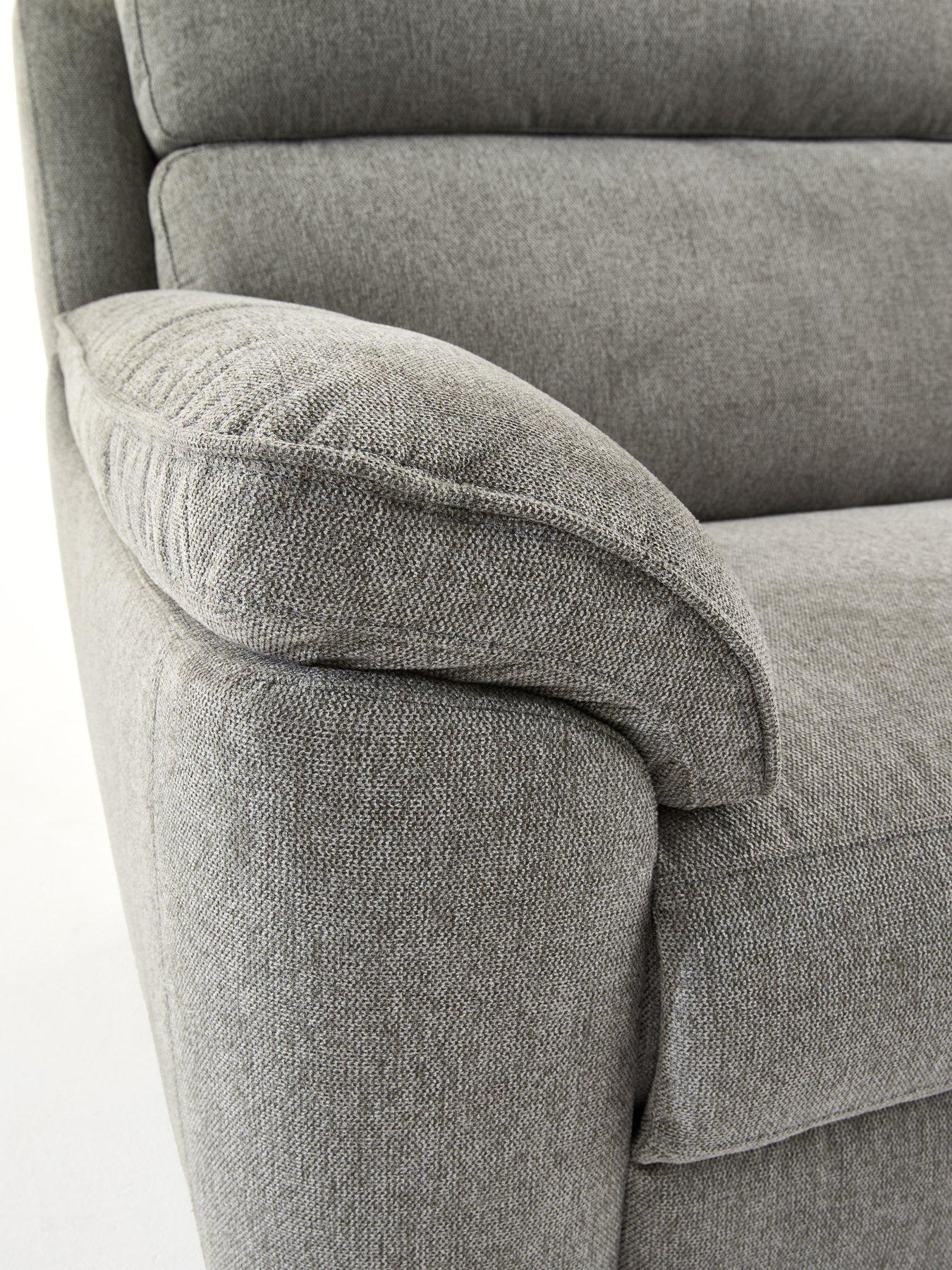 Image 4 of 7 of The Very Collection Sander Fabric 3 Seater + Chair
