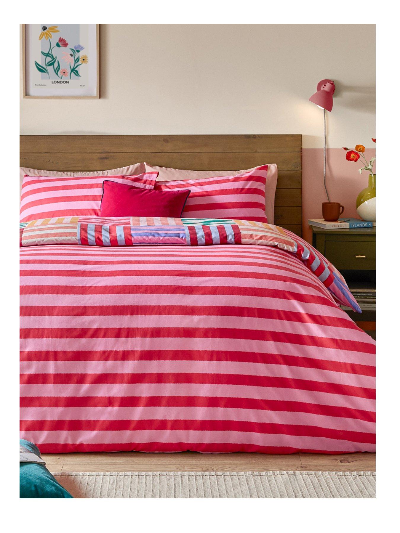 Image 2 of 4 of Furn Ana Stripe Duvet Set Multi