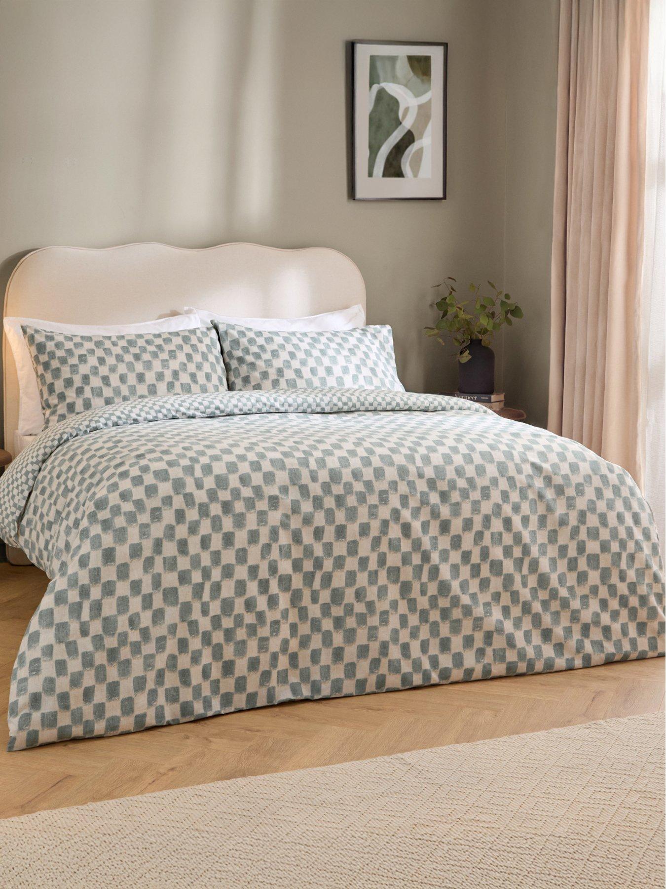 Image 1 of 4 of HOEM Nyhavn Double Duvet Set Aqua
