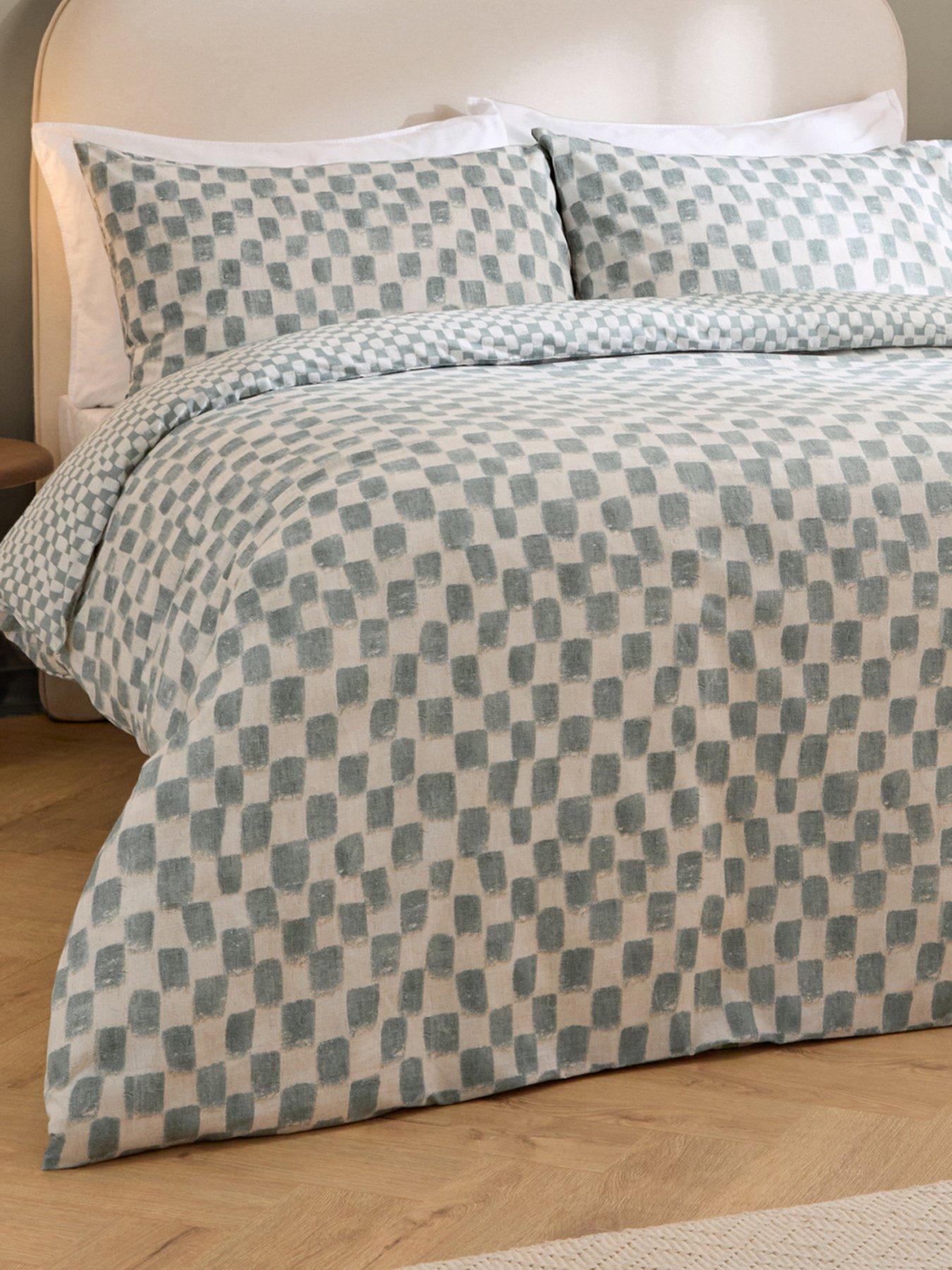 Image 4 of 4 of HOEM Nyhavn Double Duvet Set Aqua