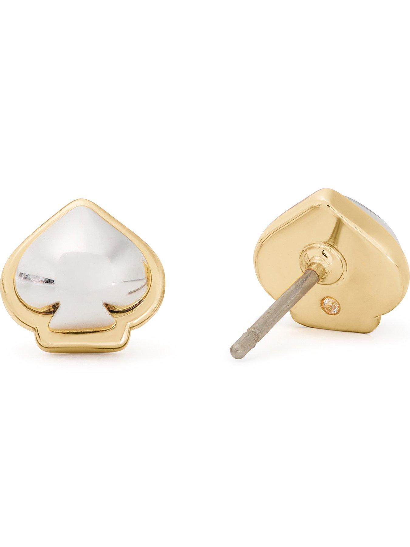 Kate Spade New York Sculpted Mini Studs - Silver