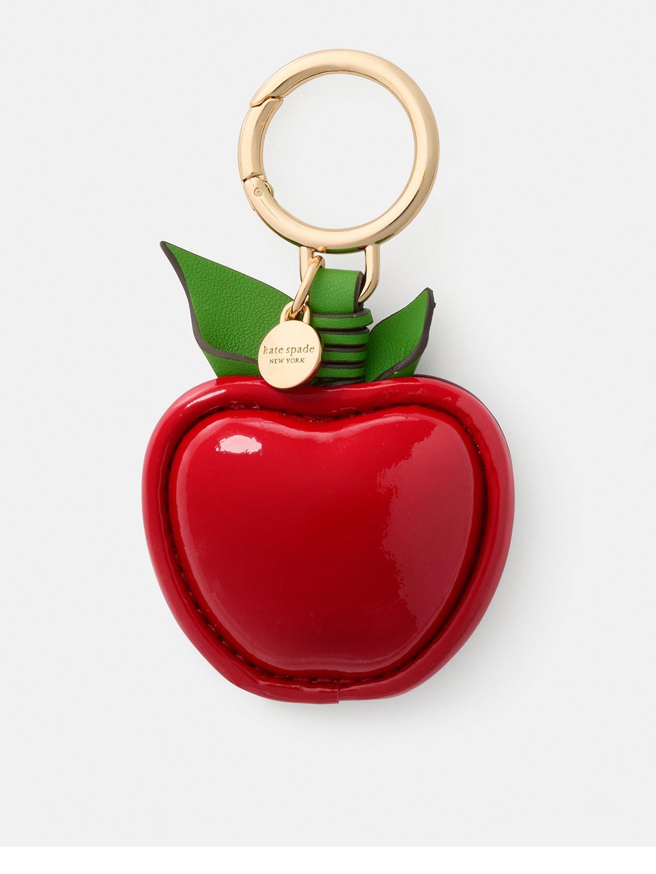 Image 1 of 2 of Kate Spade New York Charmed Big Apple Bag Charm - Red
