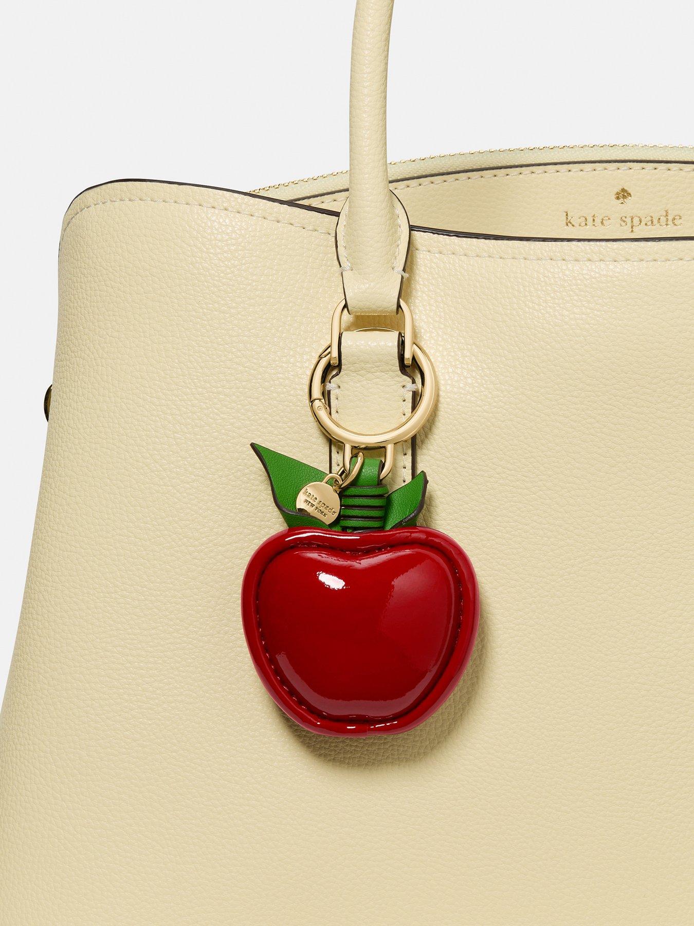 Image 2 of 2 of Kate Spade New York Charmed Big Apple Bag Charm - Red