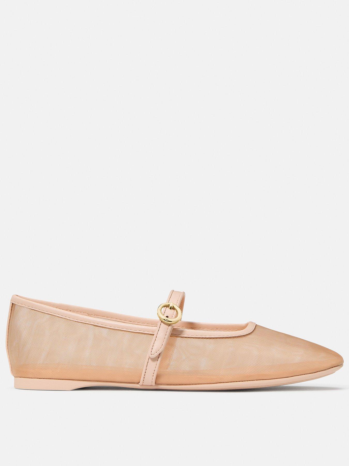 Image 1 of 5 of Kate Spade New York Halo Mary Jane Flat - Beige