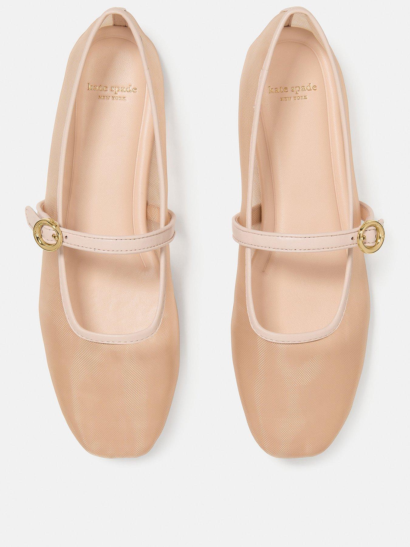 Image 3 of 5 of Kate Spade New York Halo Mary Jane Flat - Beige