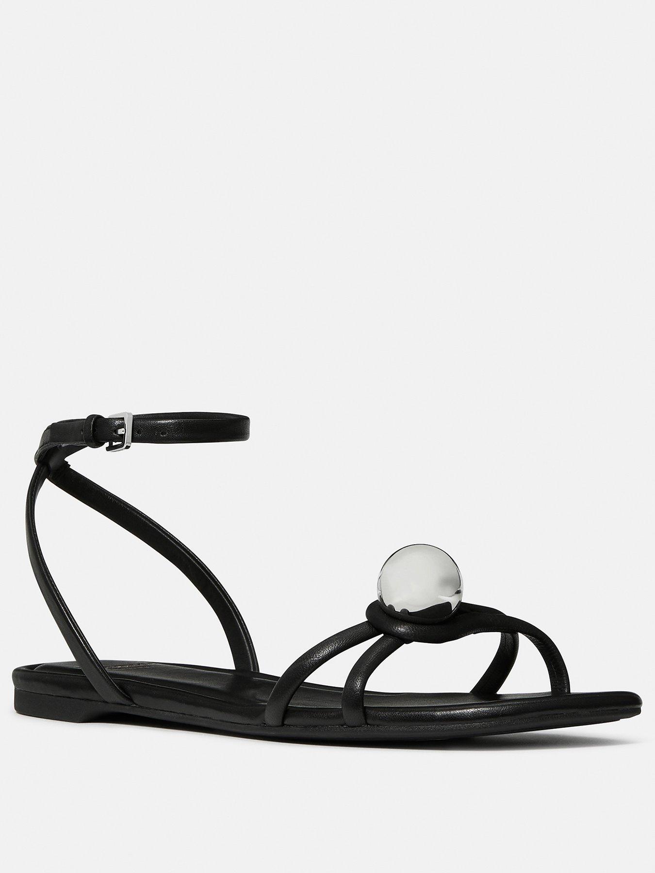 Image 2 of 5 of Kate Spade New York Harmony Flat Sandal - Black