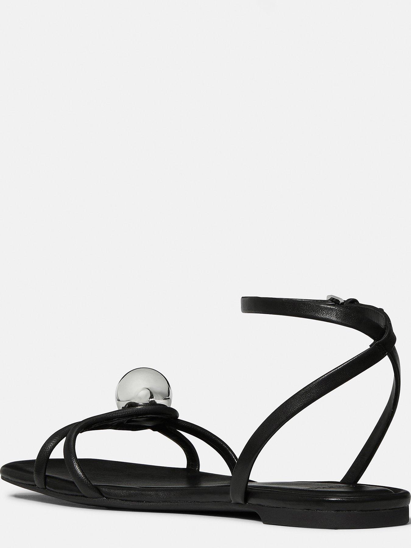 Image 4 of 5 of Kate Spade New York Harmony Flat Sandal - Black