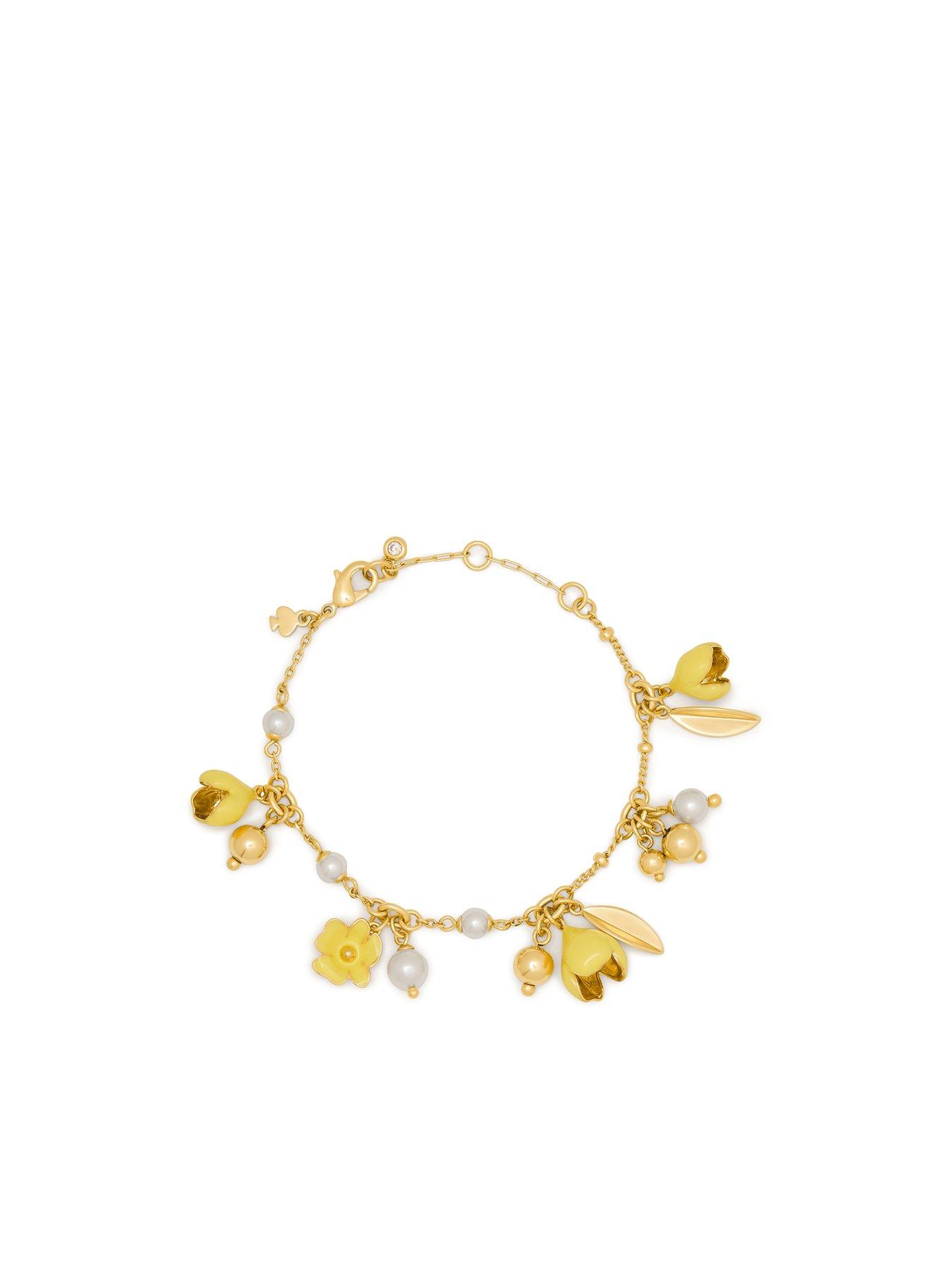 Image 2 of 3 of Kate Spade New York Golden Bloom Bracelet - Yellow