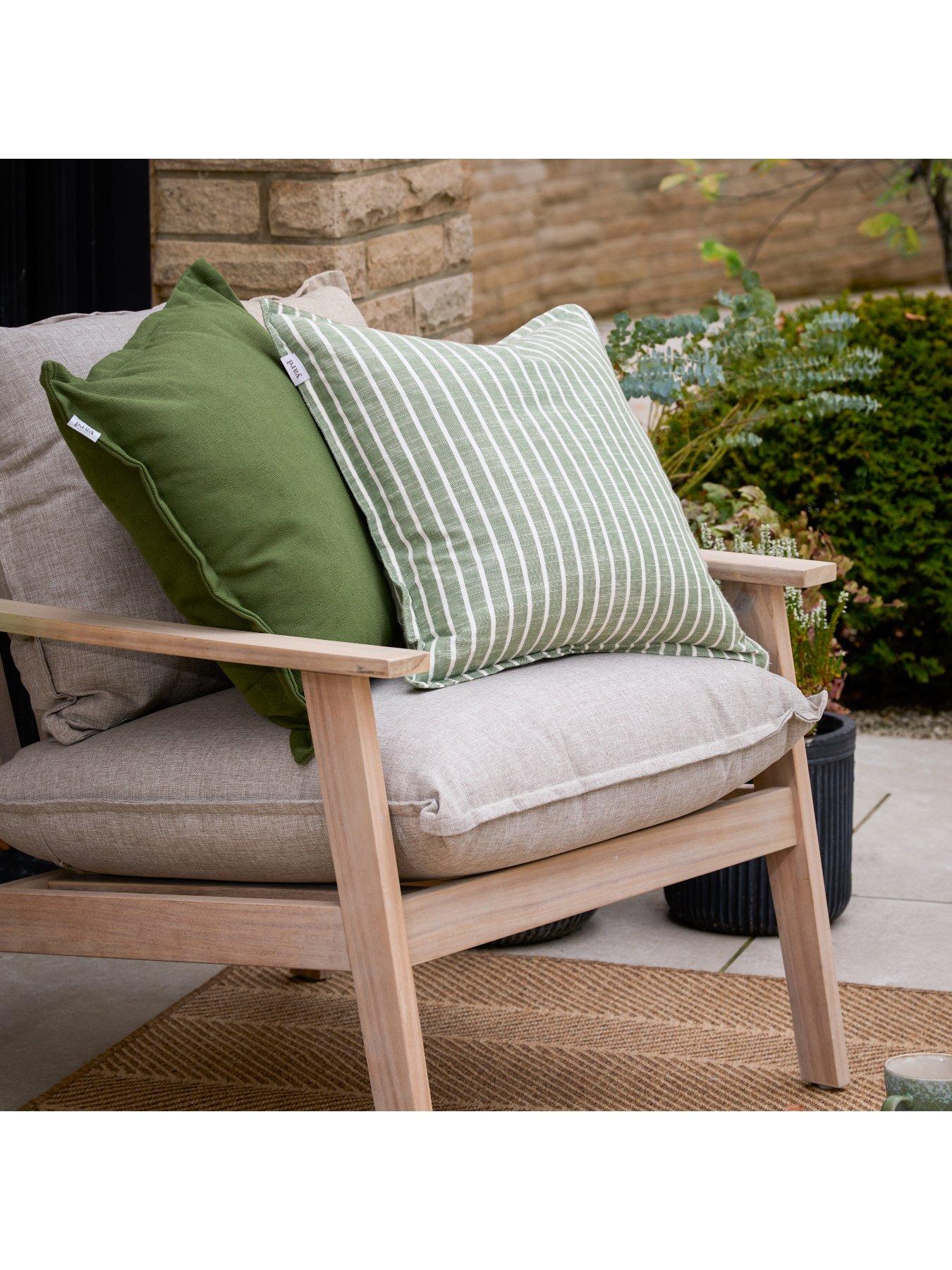 Image 6 of 6 of Yard Hessle Stripe 45X45 Outdoor Polyester Cushion