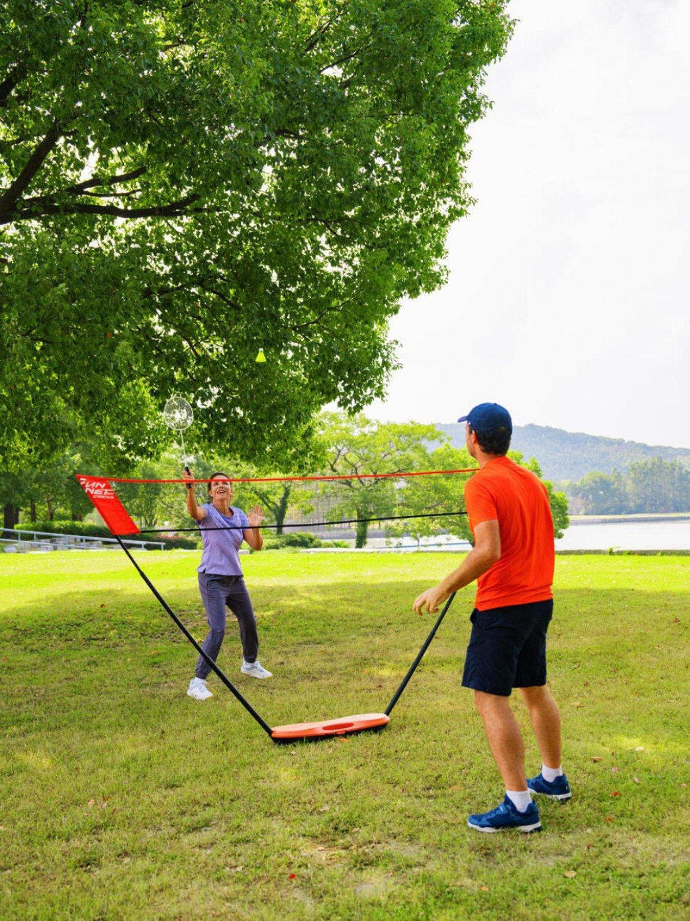 Image 2 of 8 of Decathlon BADMINTON NET Fun Net 3M RED