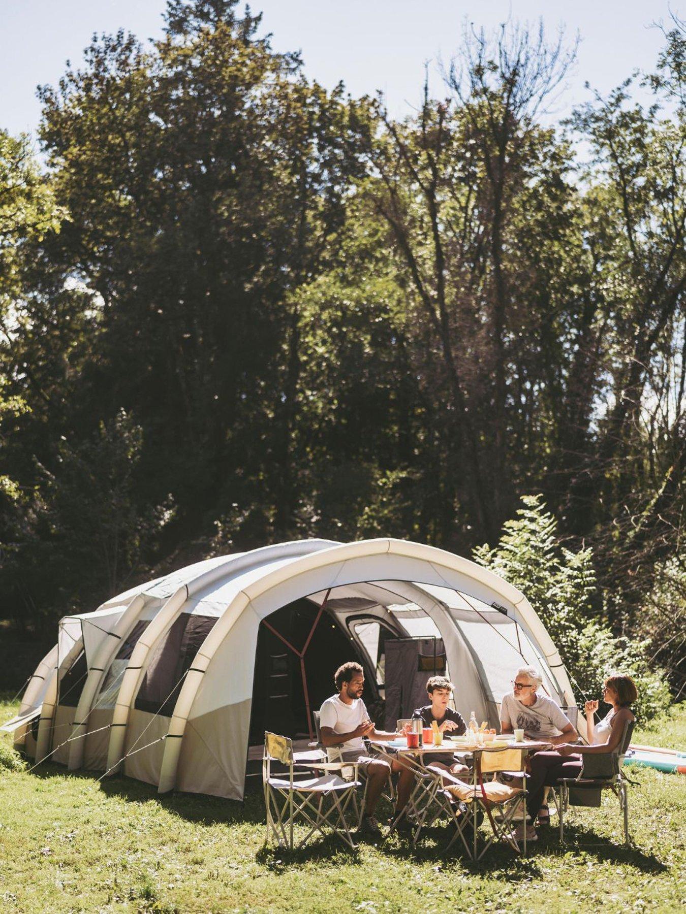 Image 2 of 6 of Decathlon XL ARMCHAIR CAMPING BEIGE
