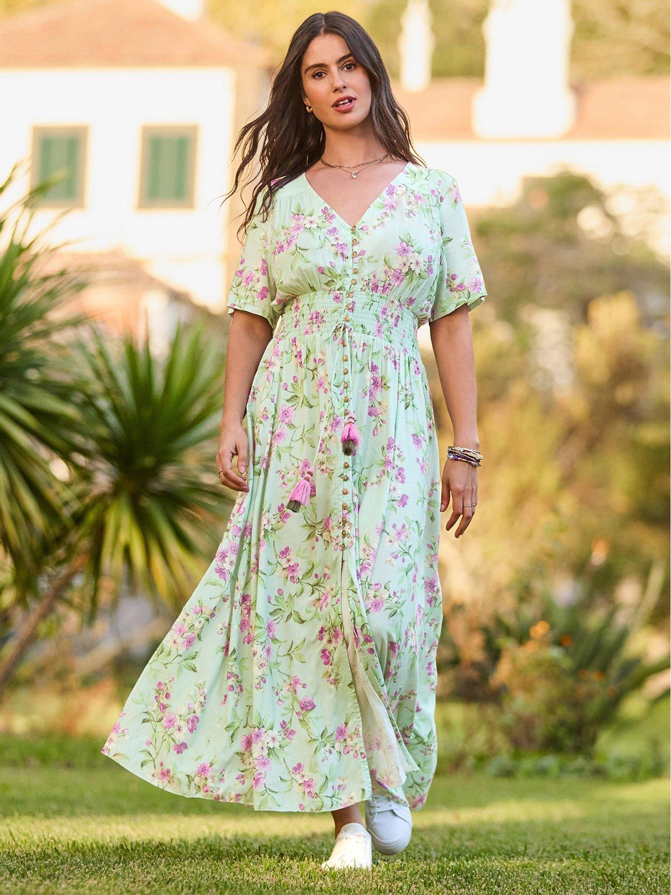 joe-browns-summer-blossoms-maxi-dress-greenfront