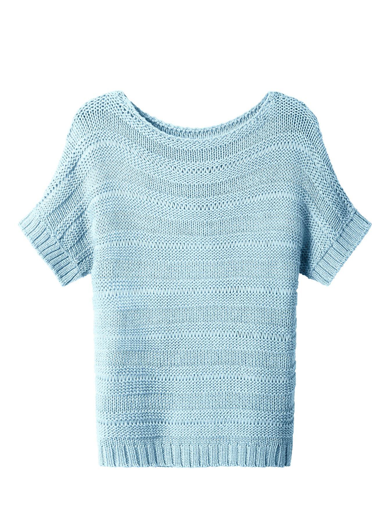 joe-browns-summer-days-short-sleeve-knitted-jumper-bluedetail