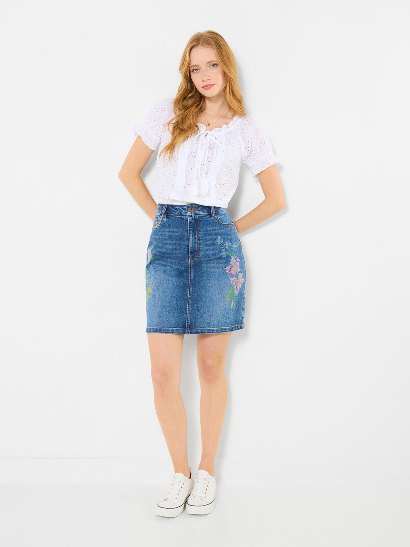 joe-browns-dalia-embroidered-denim-mini-skirt-blueback