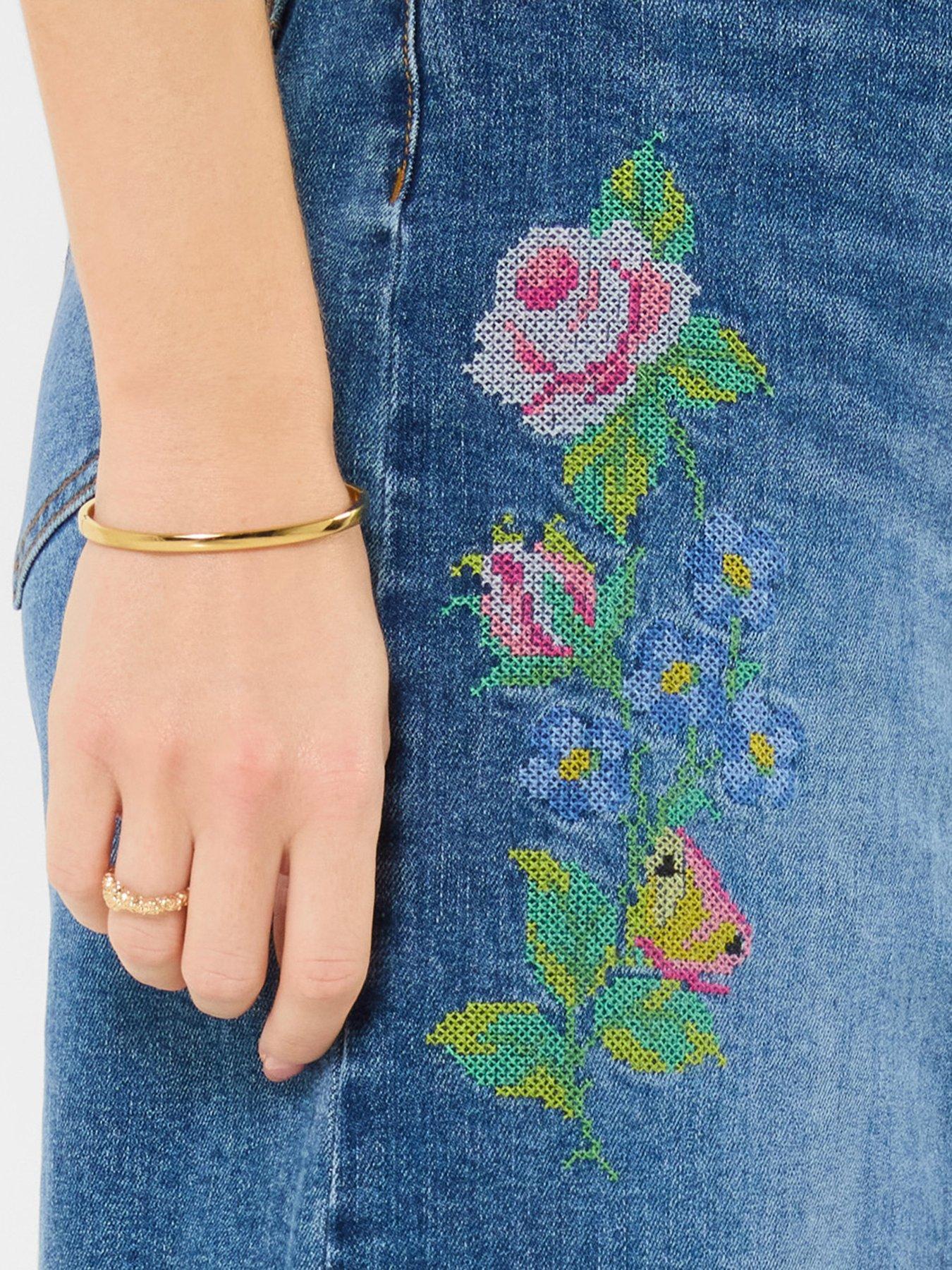joe-browns-dalia-embroidered-denim-mini-skirt-blueoutfit