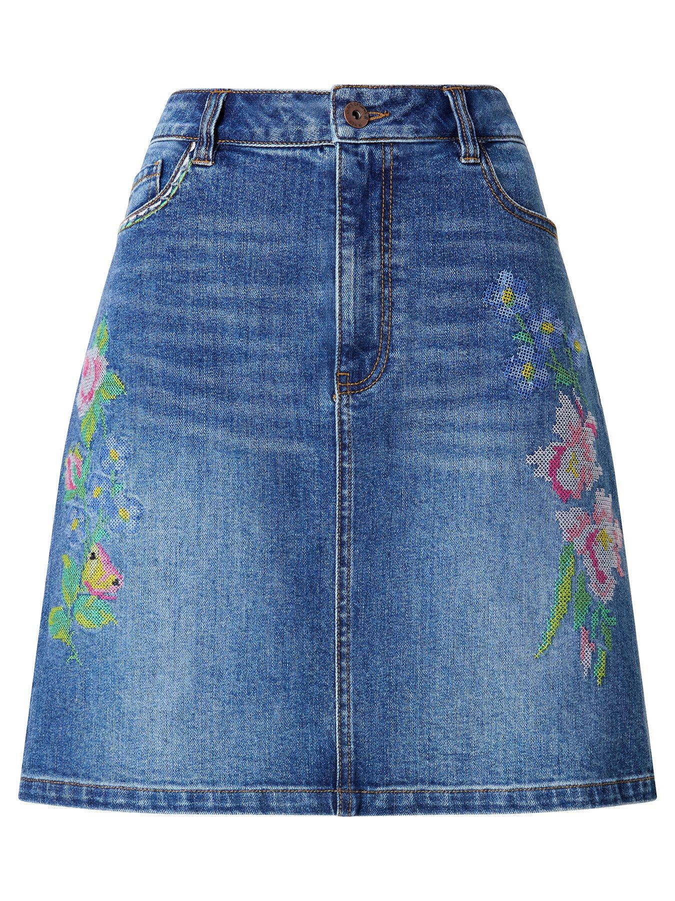 joe-browns-dalia-embroidered-denim-mini-skirt-bluedetail