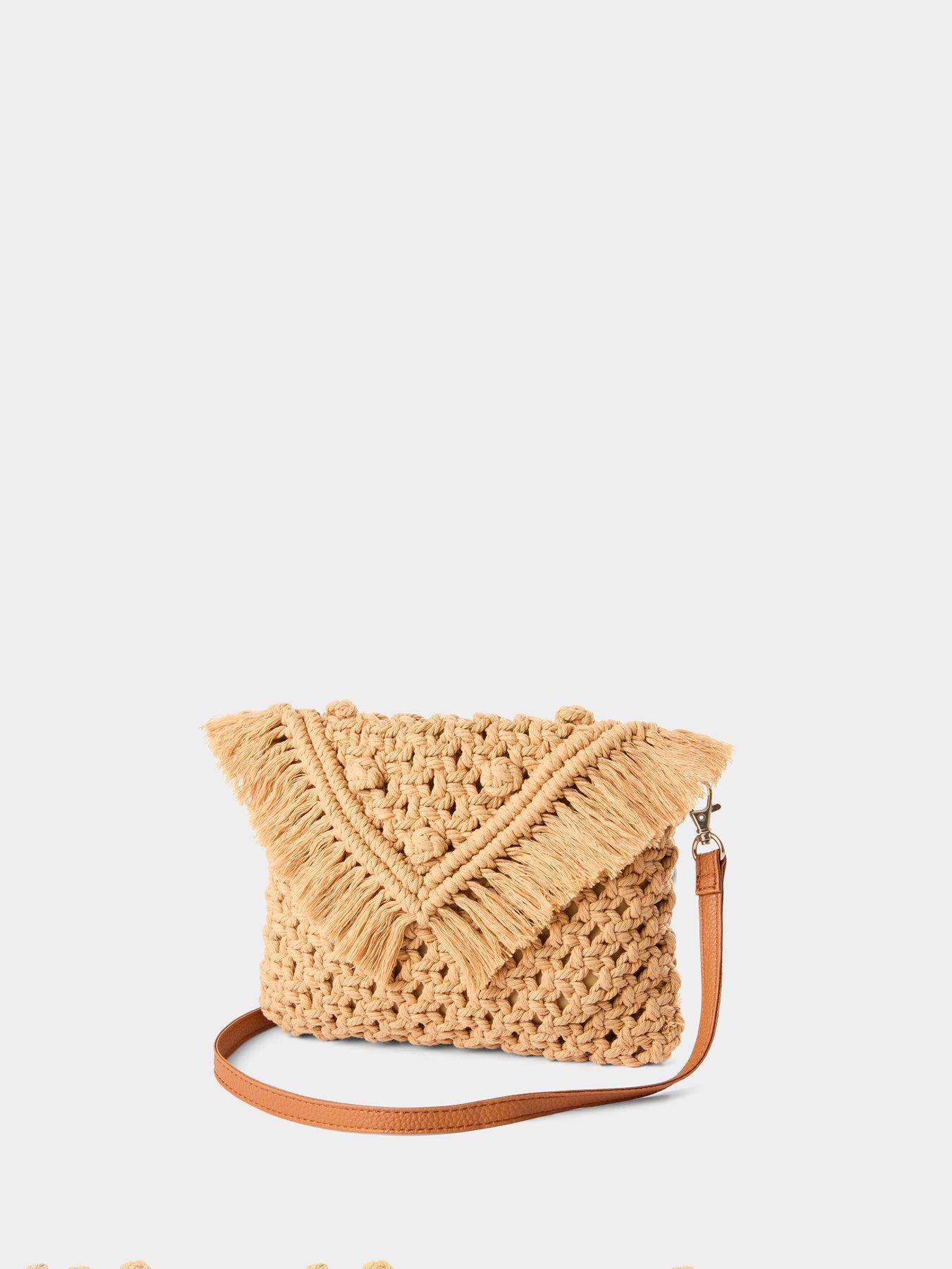 Image 2 of 4 of Joe Browns Mimi Macrame Cross Body Bag - Brown