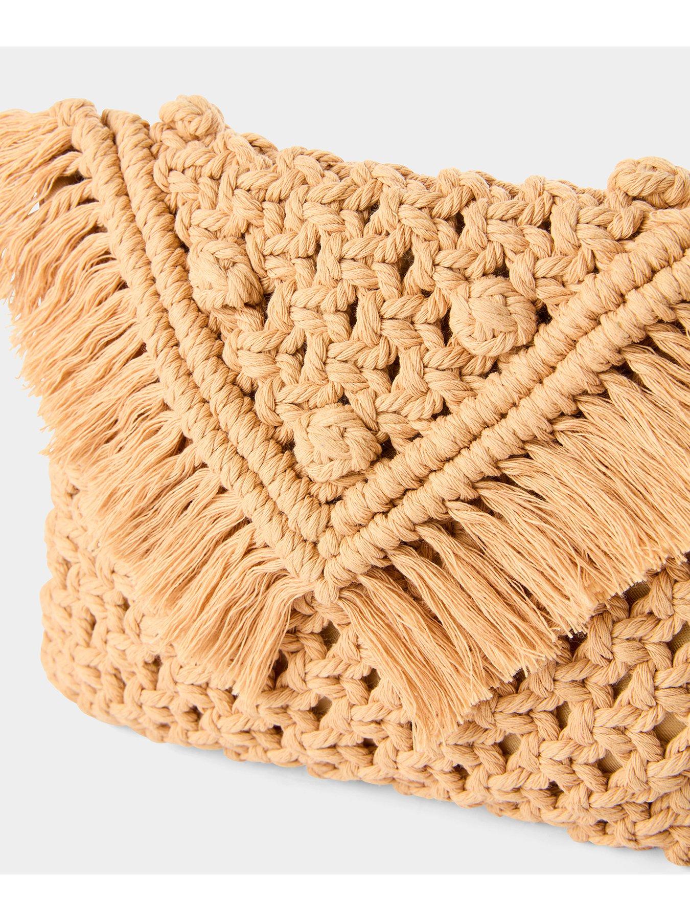 Image 3 of 4 of Joe Browns Mimi Macrame Cross Body Bag - Brown