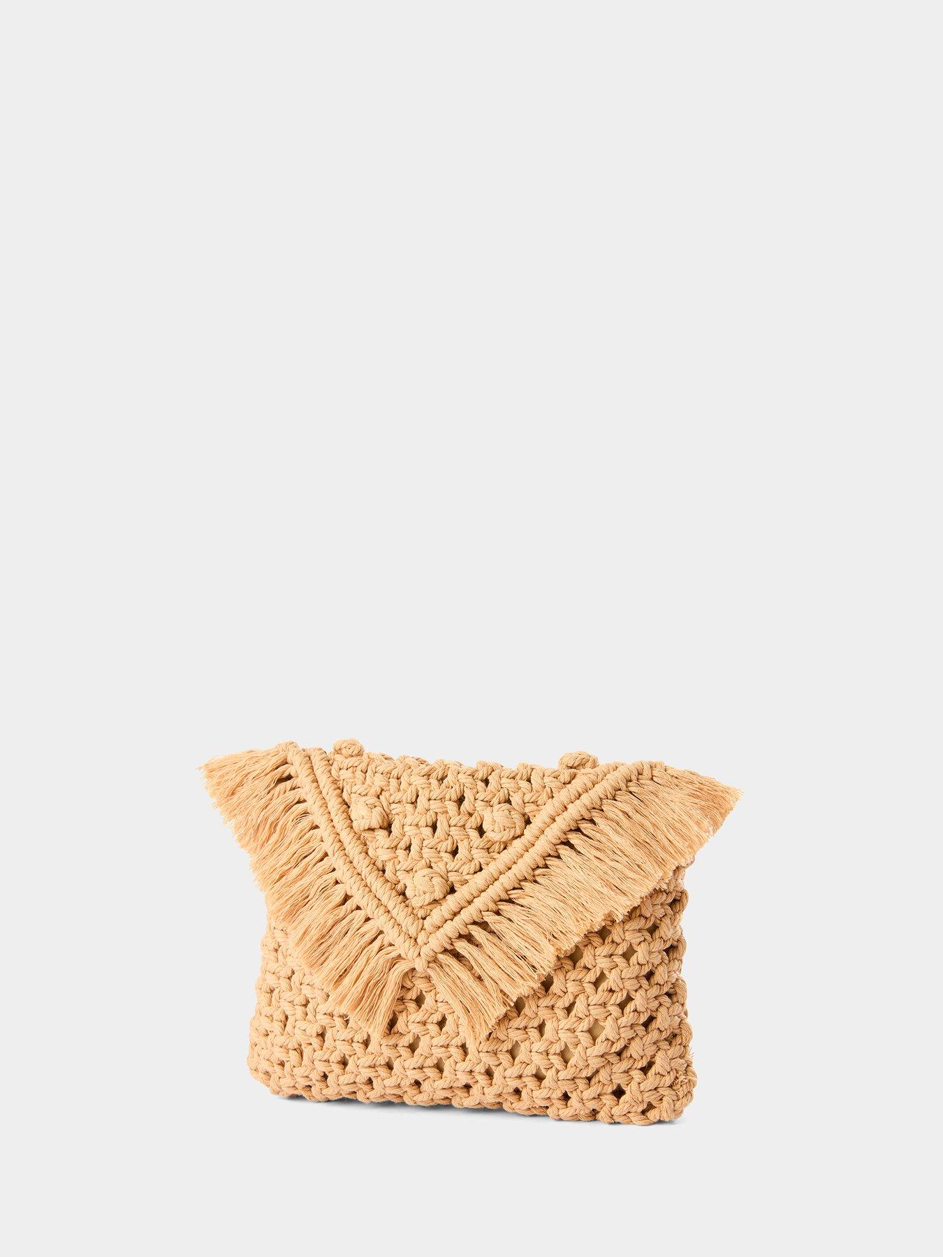 Image 4 of 4 of Joe Browns Mimi Macrame Cross Body Bag - Brown
