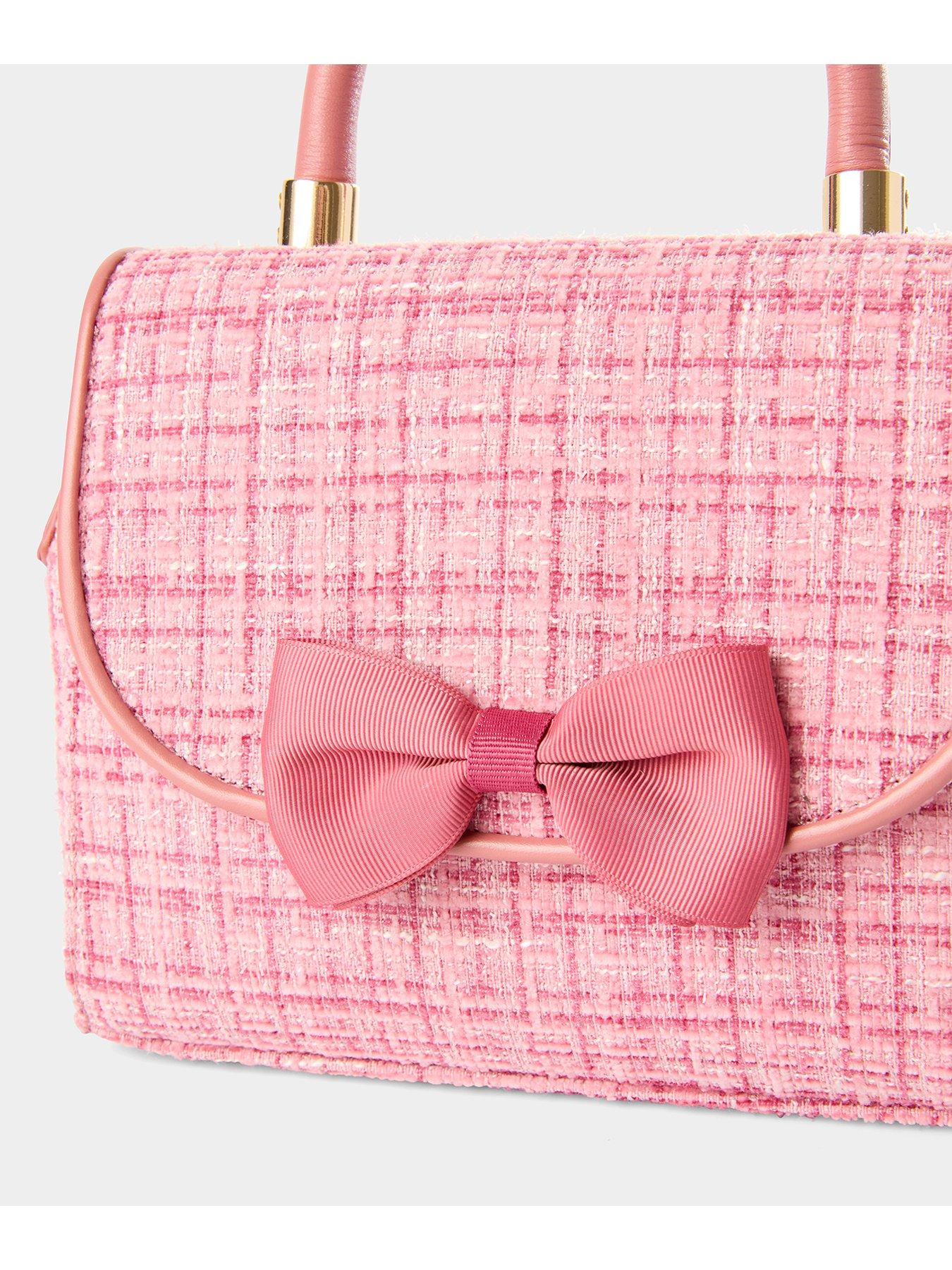 joe-browns-margot-tweedy-bow-bag-pinkdetail