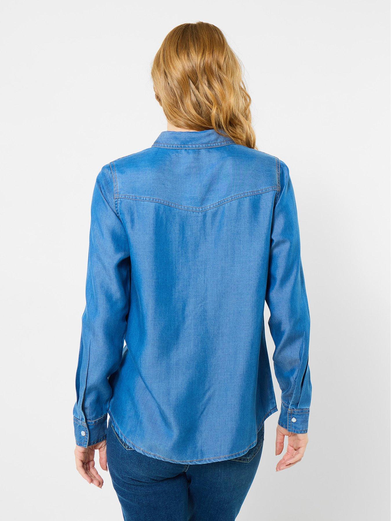 joe-browns-katie-embroidered-denim-shirt-bluestillFront