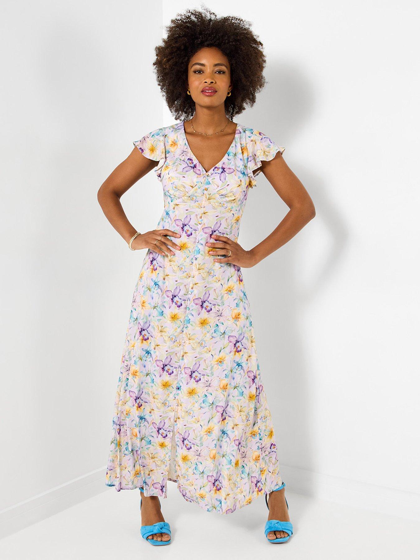 joe-browns-watercolours-printed-floral-dress-multi