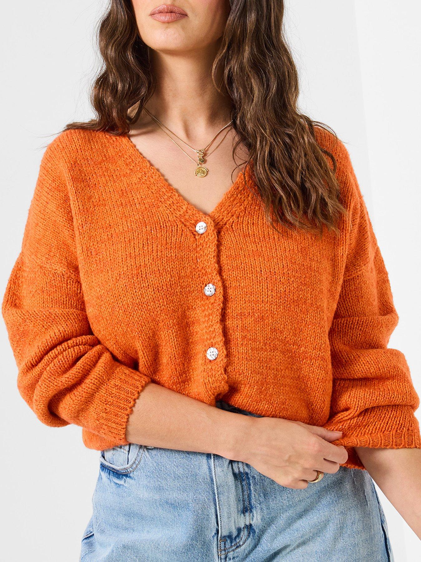 joe-browns-celia-v-neck-cardigan-orangeoutfit